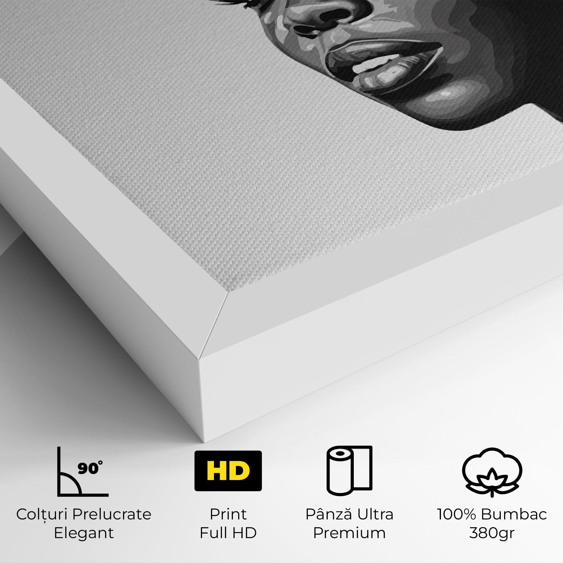 Tablou Canvas Pretty African Woman mockup 4