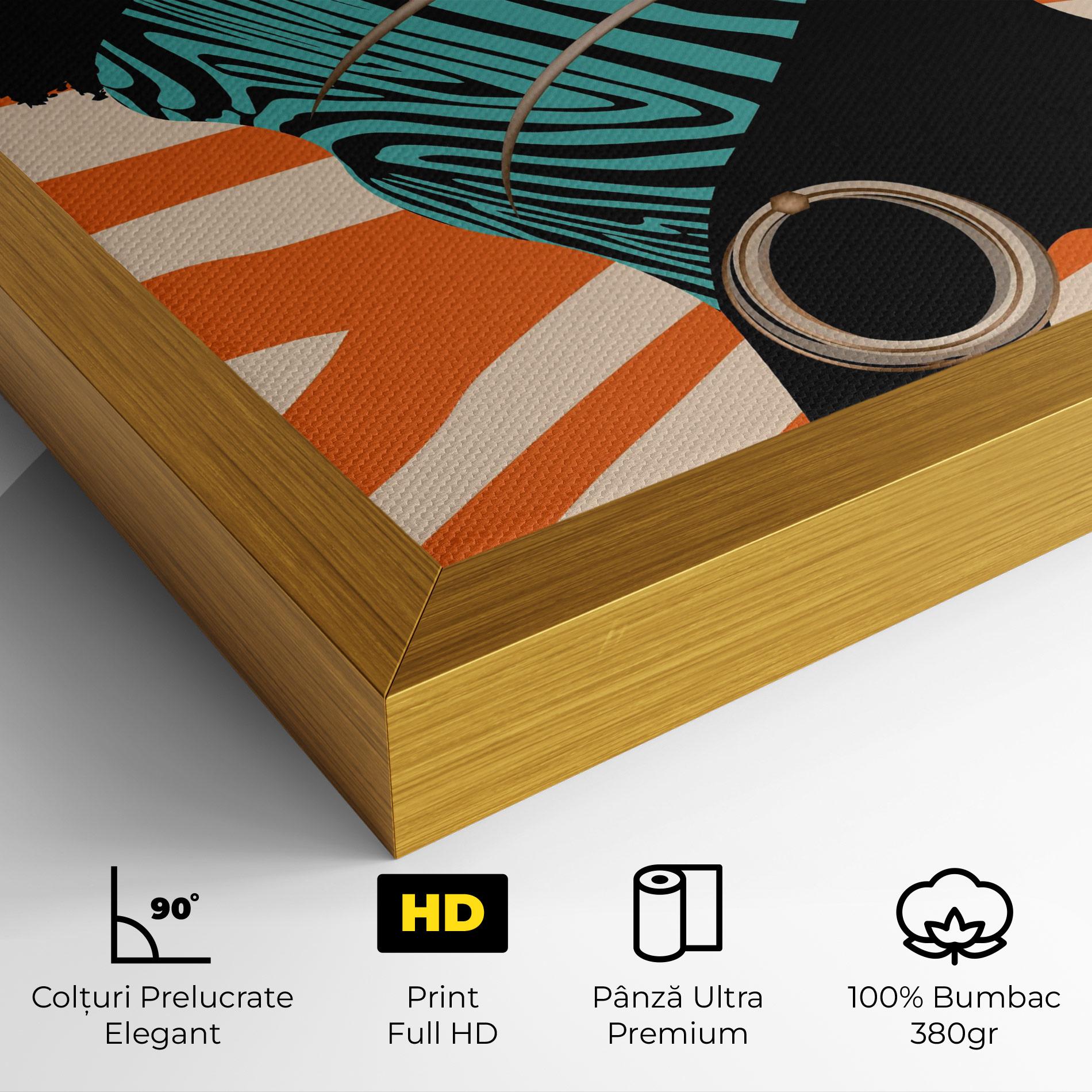 Tablou Canvas African Bandana mockup 4