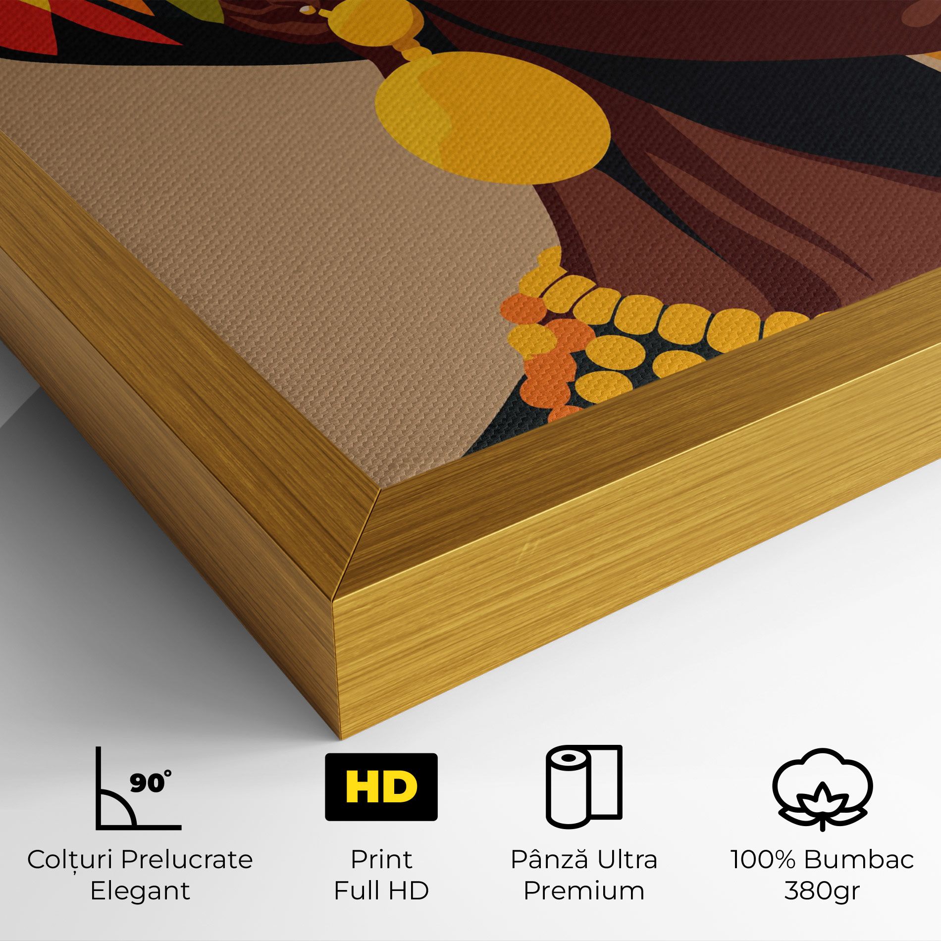 African Earrings mockup 4