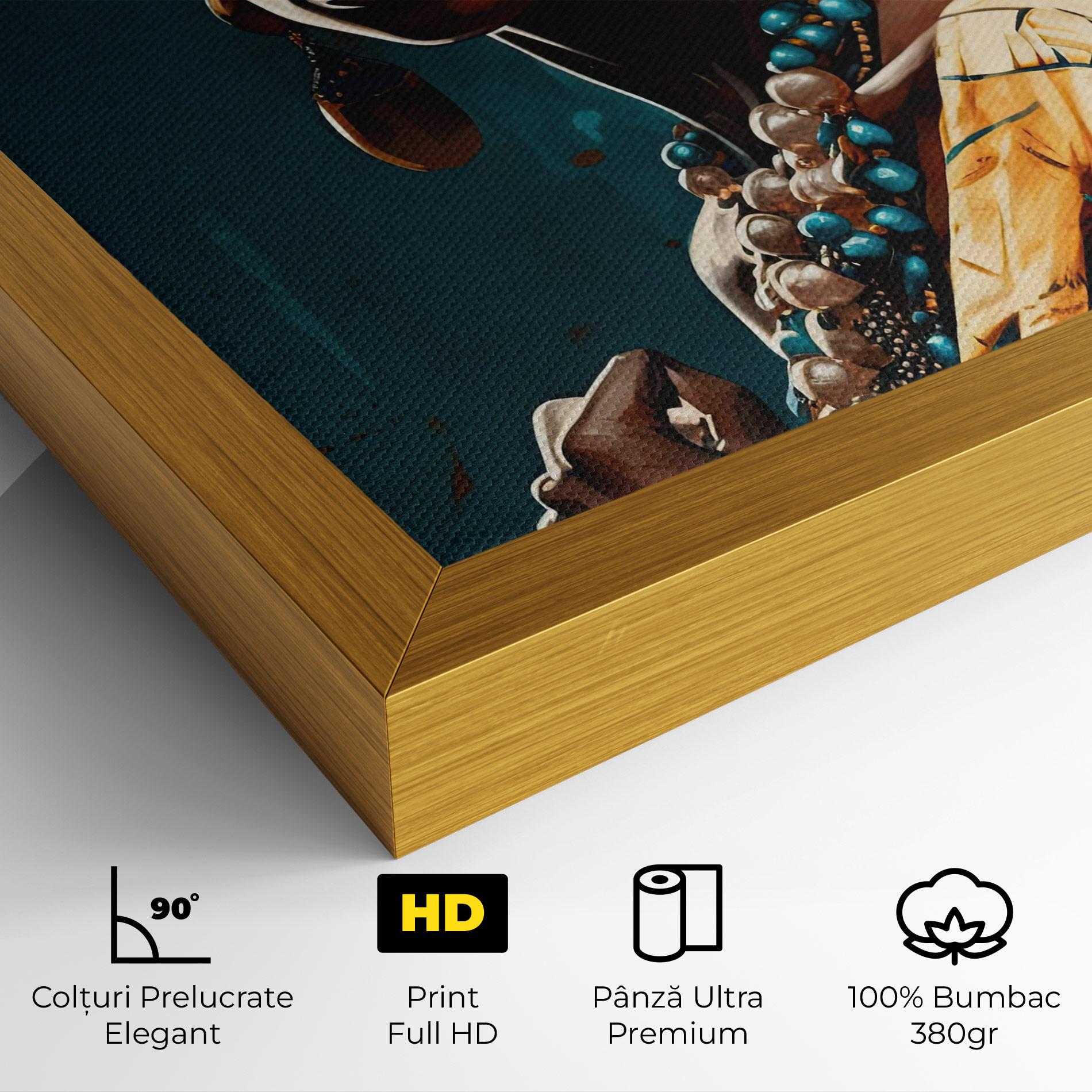 Tablou Canvas Azure Chic Woman mockup 4