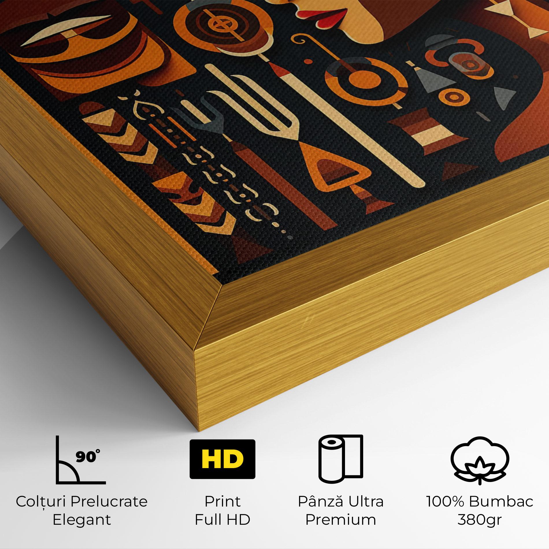 Tablou Canvas Old Cultural Elements mockup 4