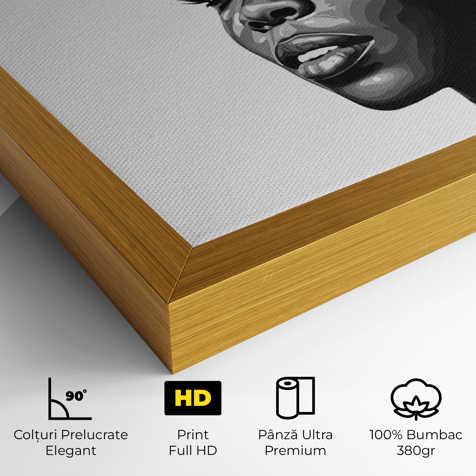 Tablou Canvas Pretty African Woman mockup 4