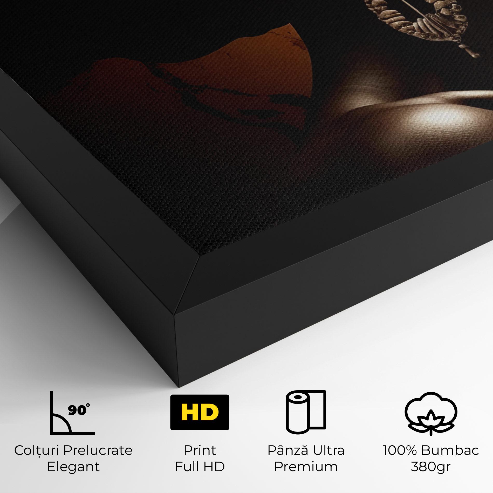 Tablou Canvas Interesting African Earrings mockup 4