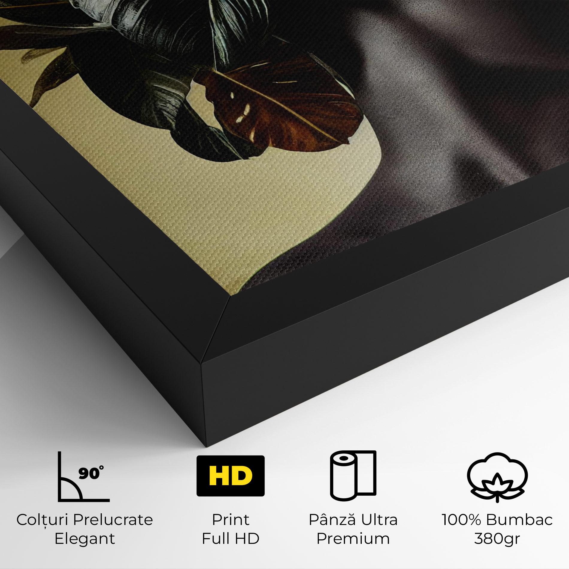 Tablou Canvas Leaf Woman mockup 4