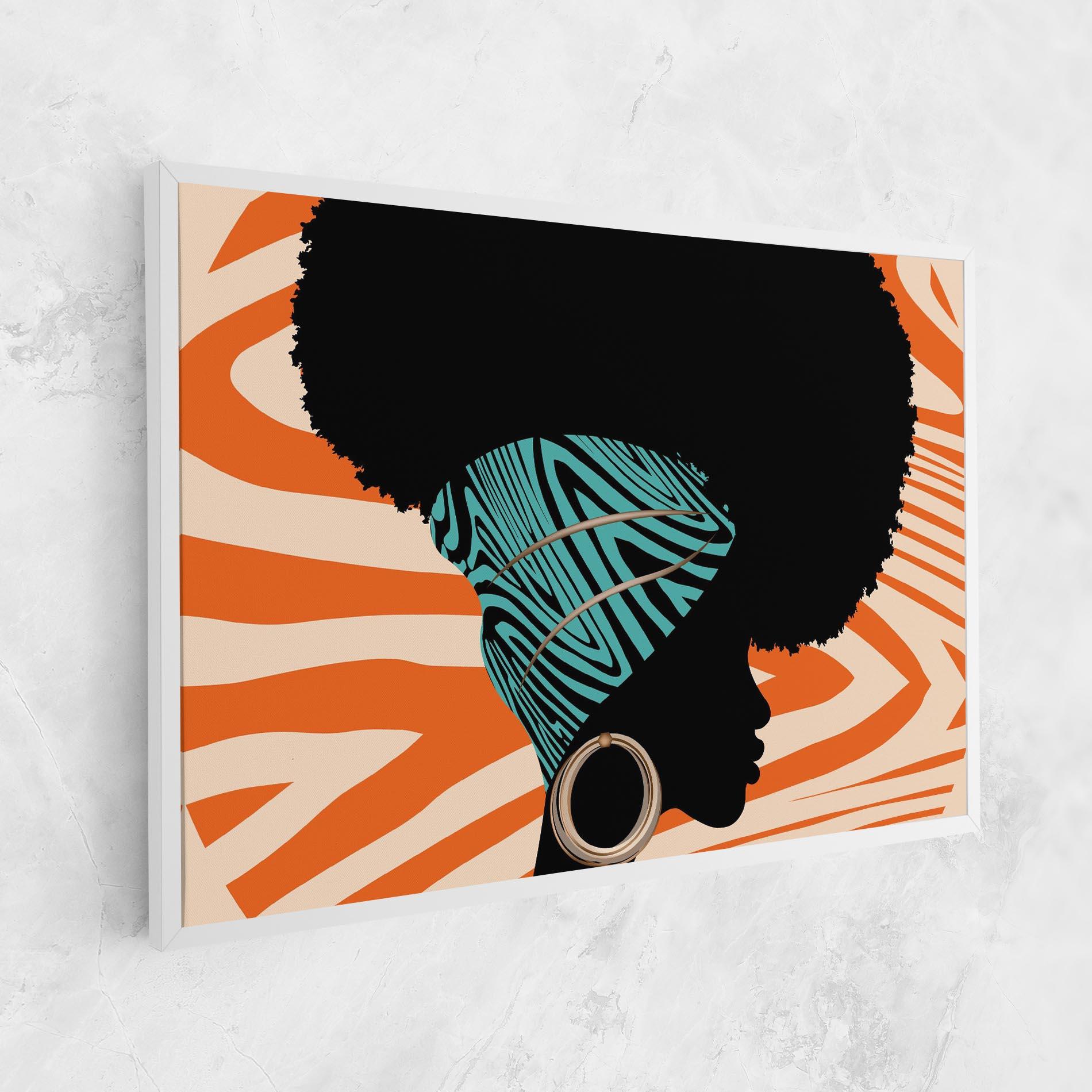 Tablou Canvas African Bandana mockup 1