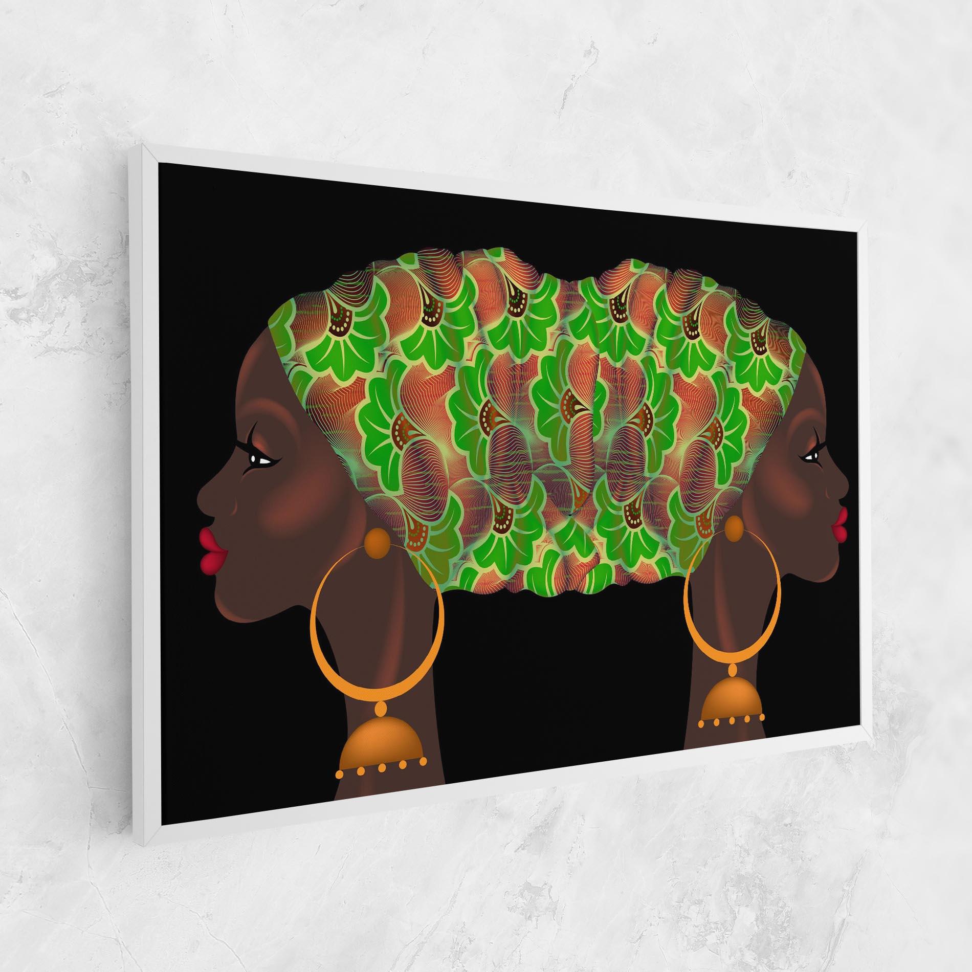 Tablou Canvas Ankara Headwrap mockup 1