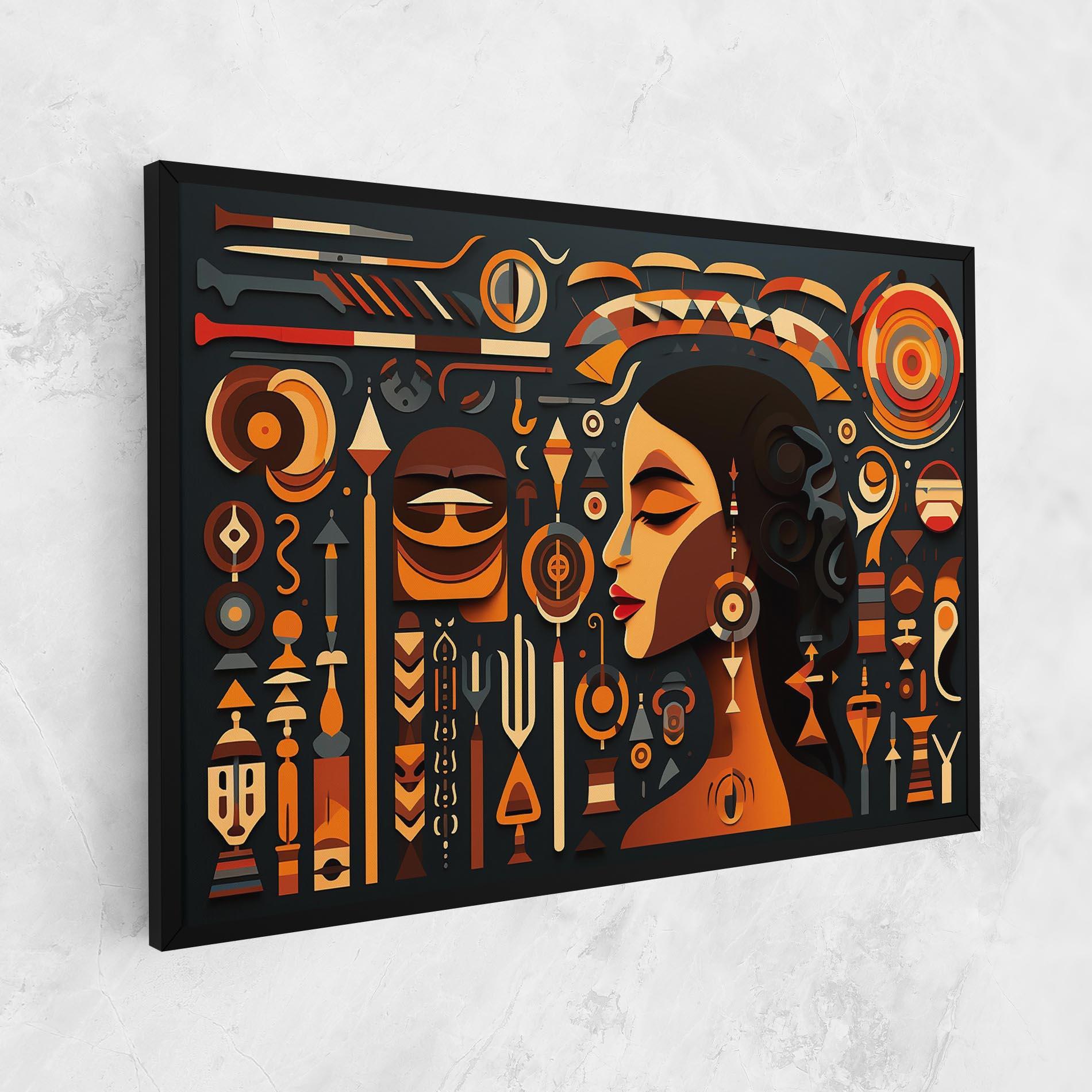 Tablou Canvas Old Cultural Elements mockup 1