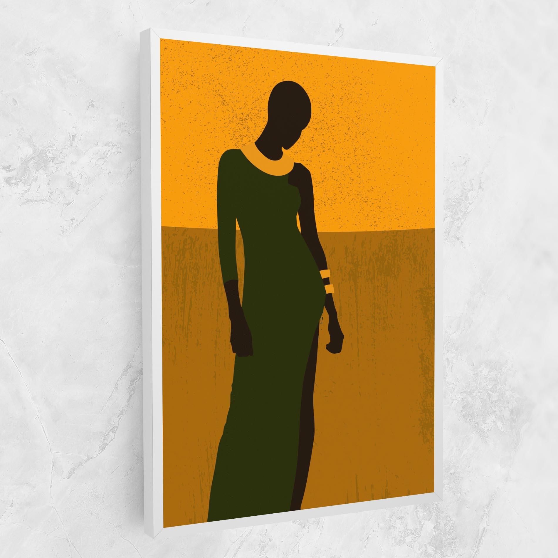 Tablou Canvas African Dress mockup 1