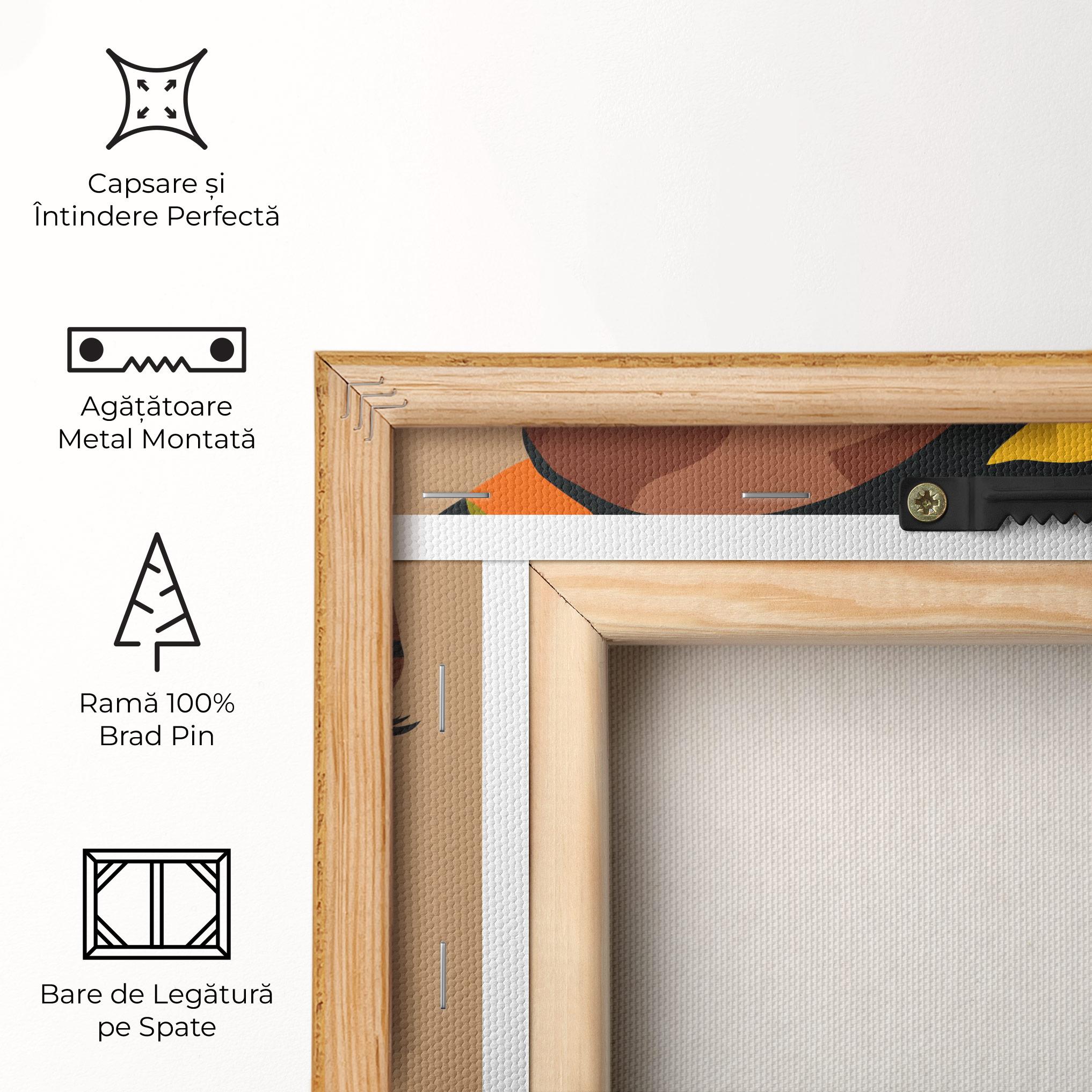 Tablou Canvas African Earrings mockup 5