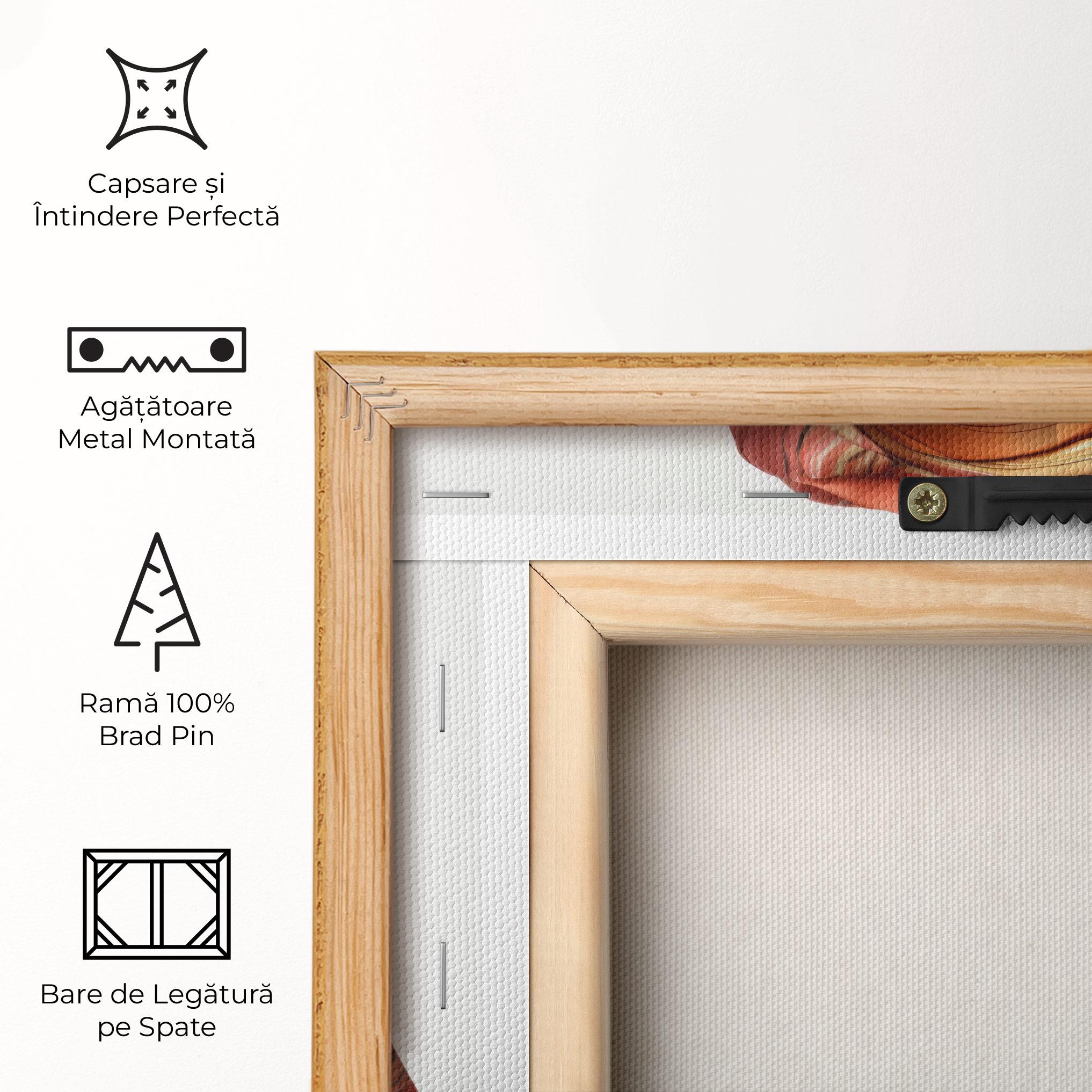 Tablou Canvas East African Woman mockup 5