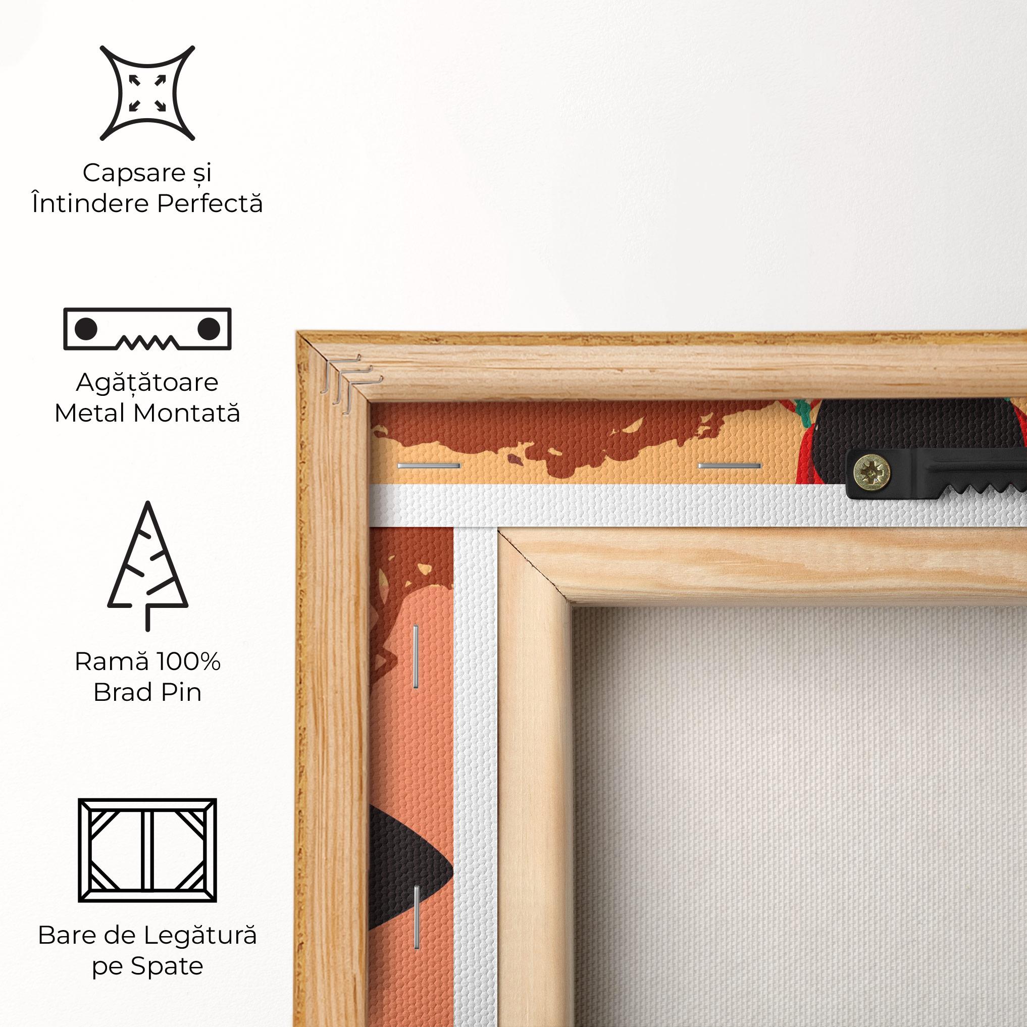 Tablou Canvas Ethnic African Color mockup 5