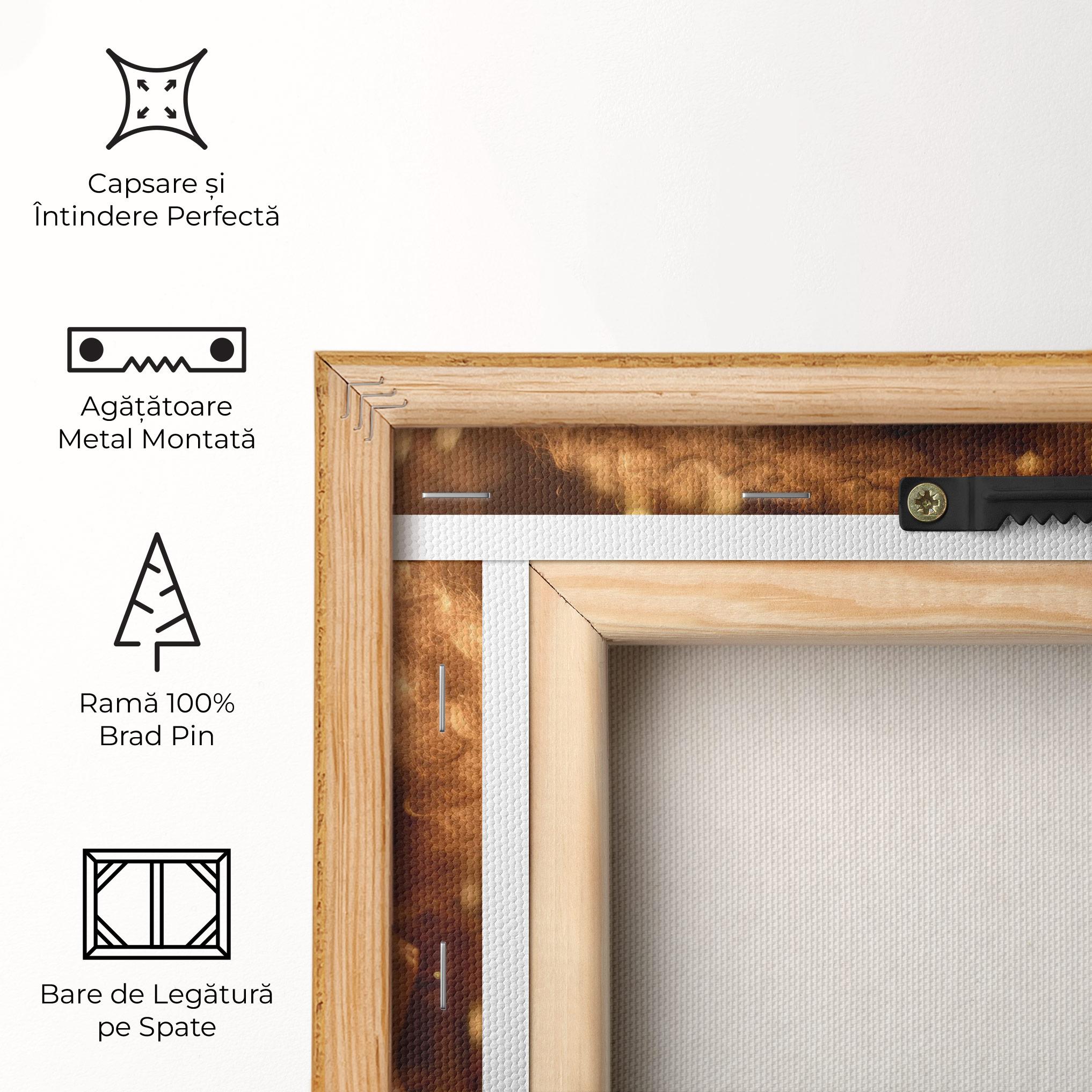 Tablou Canvas Radiant Bronze Goddess mockup 5