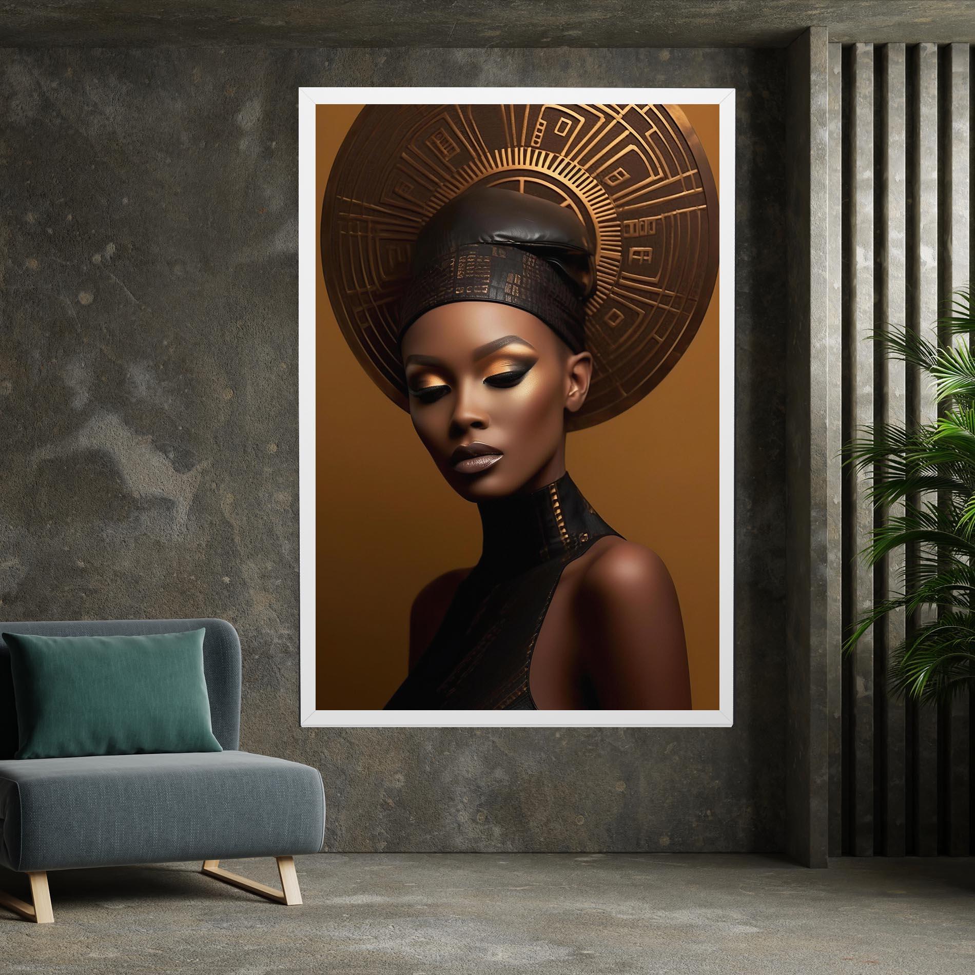Tablou Canvas African Abstract Art mockup 7