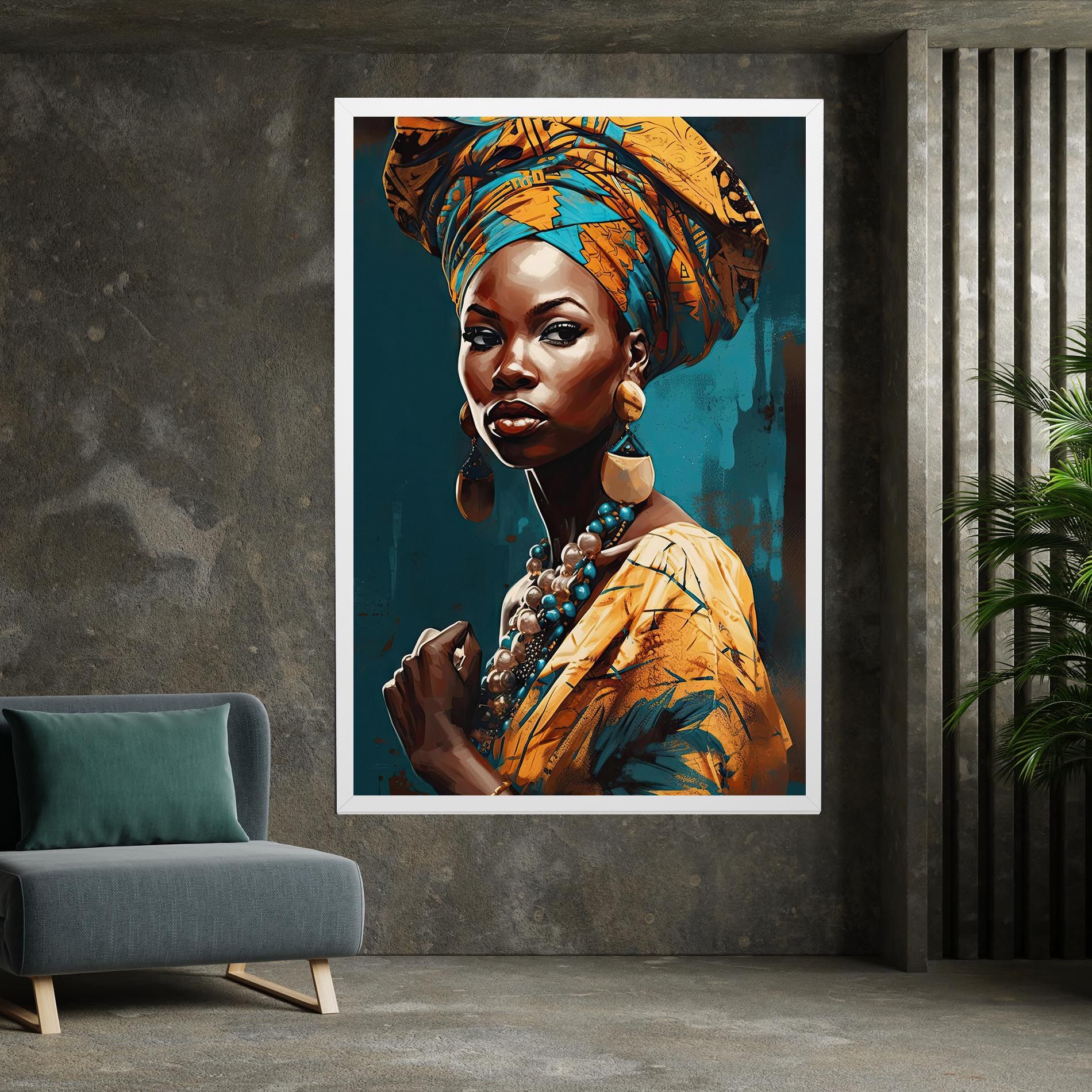 Azure Chic Woman mockup 7