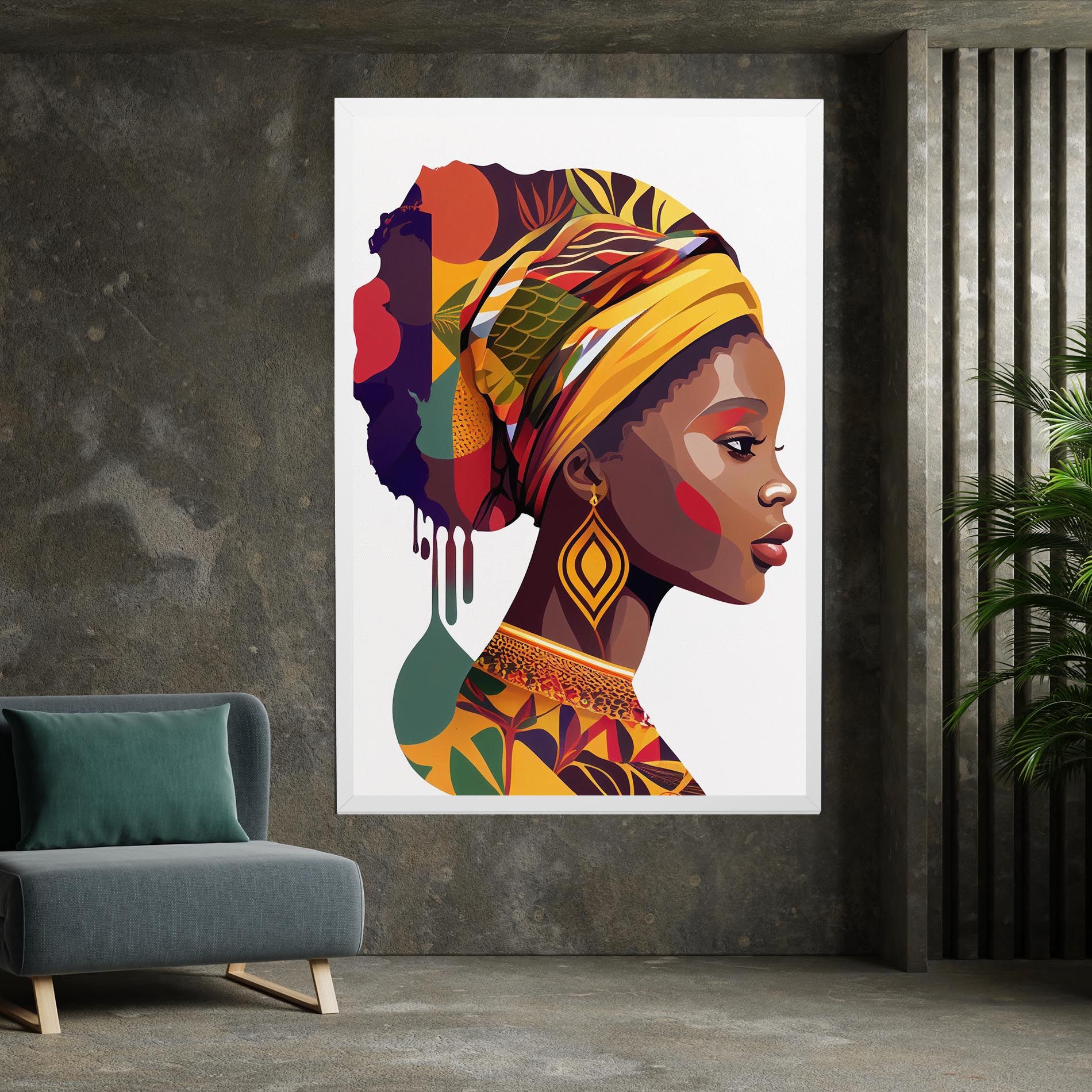 Colorful African mockup 7