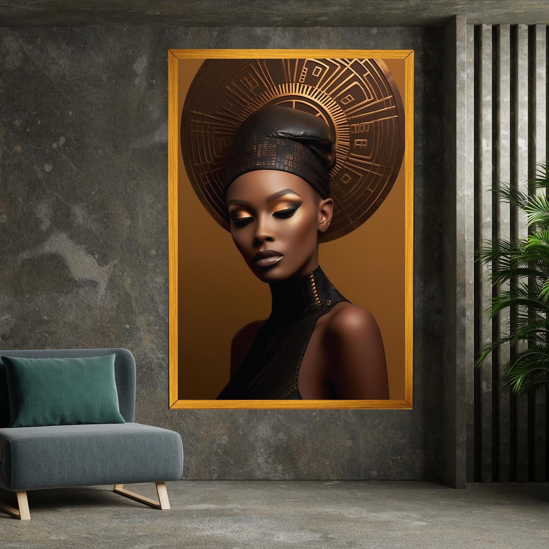 African Abstract Art mockup 7