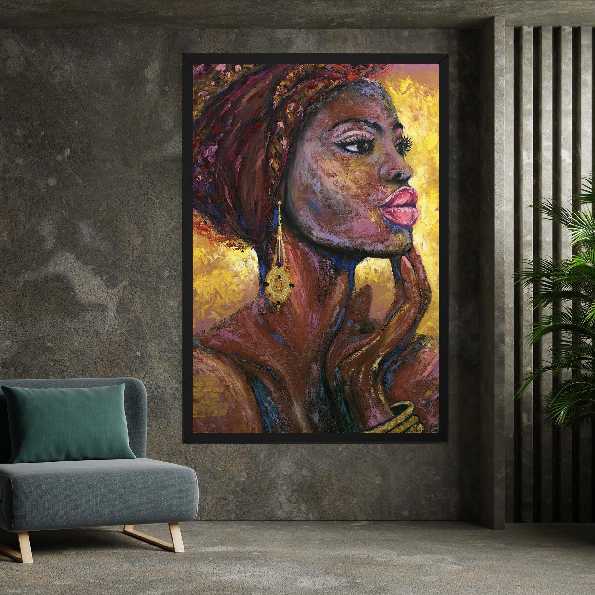 Tablou Canvas African Women mockup 7