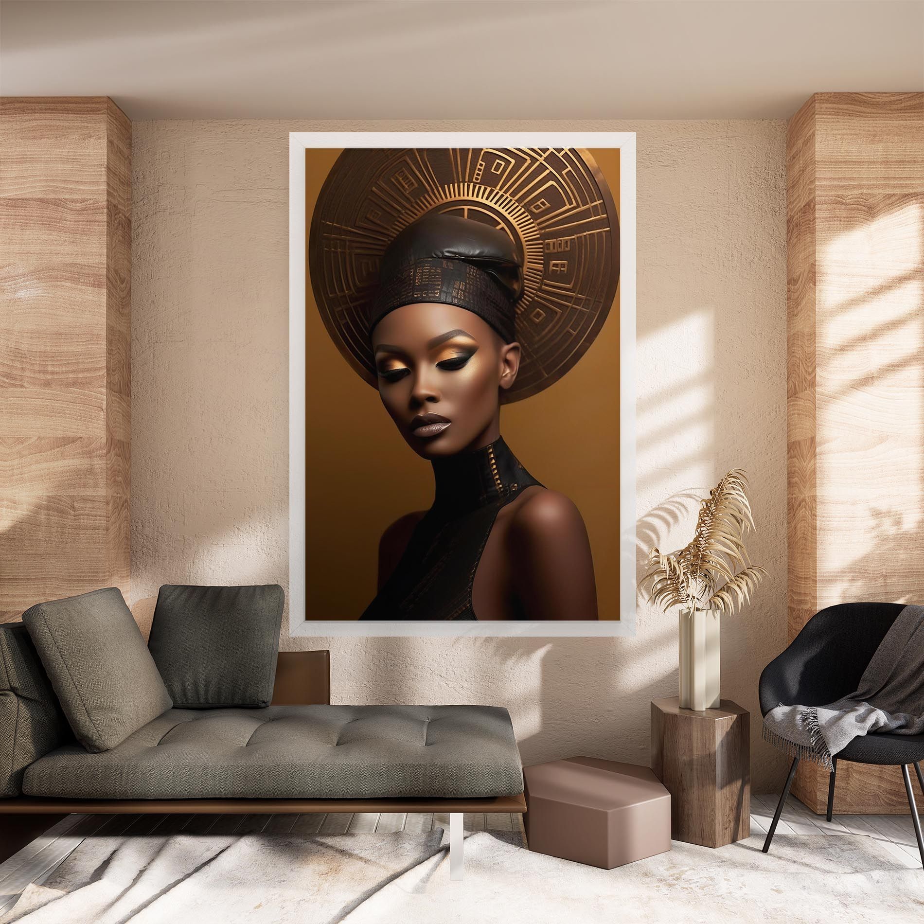 African Abstract Art mockup 8