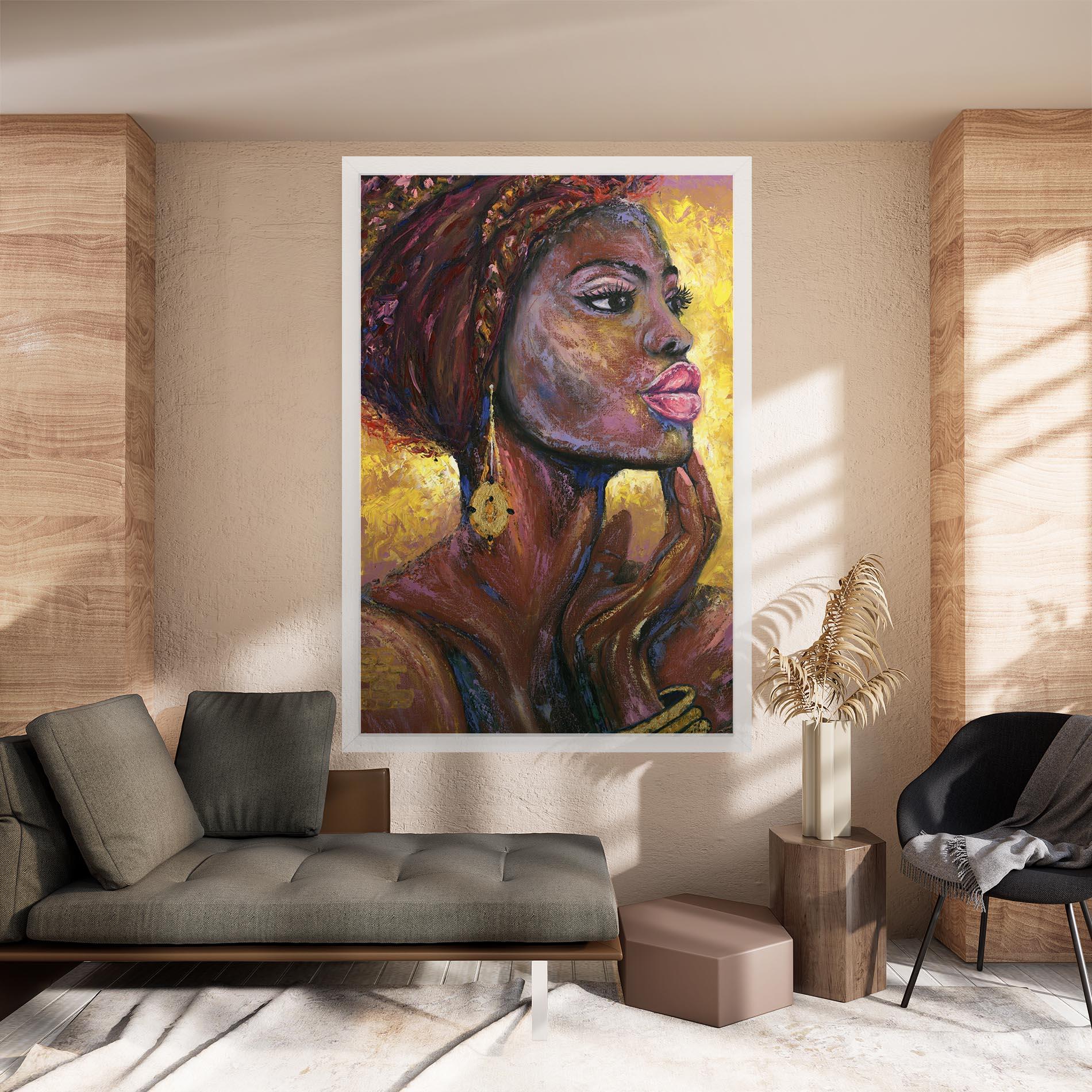 Tablou Canvas African Women mockup 8