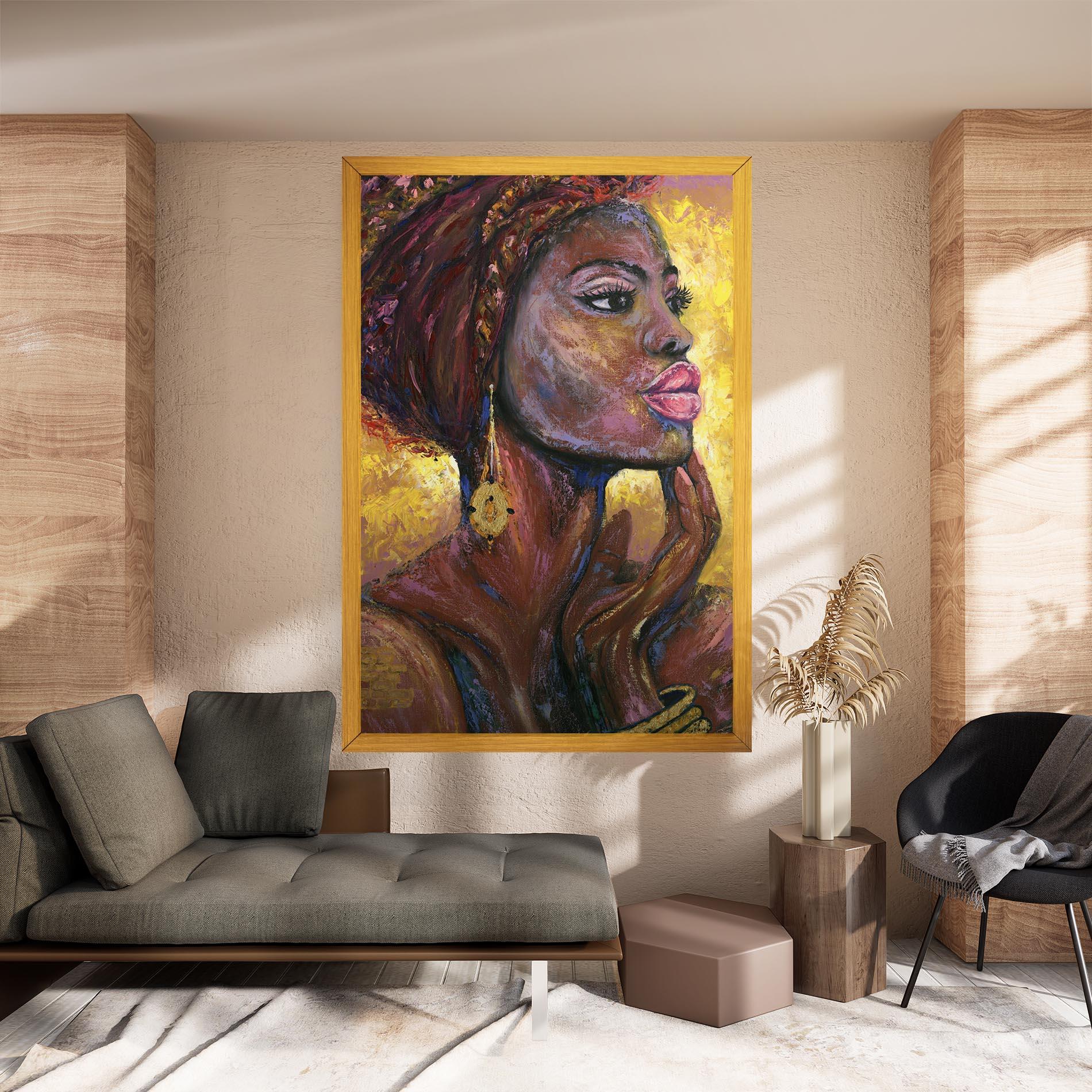 Tablou Canvas African Women mockup 8