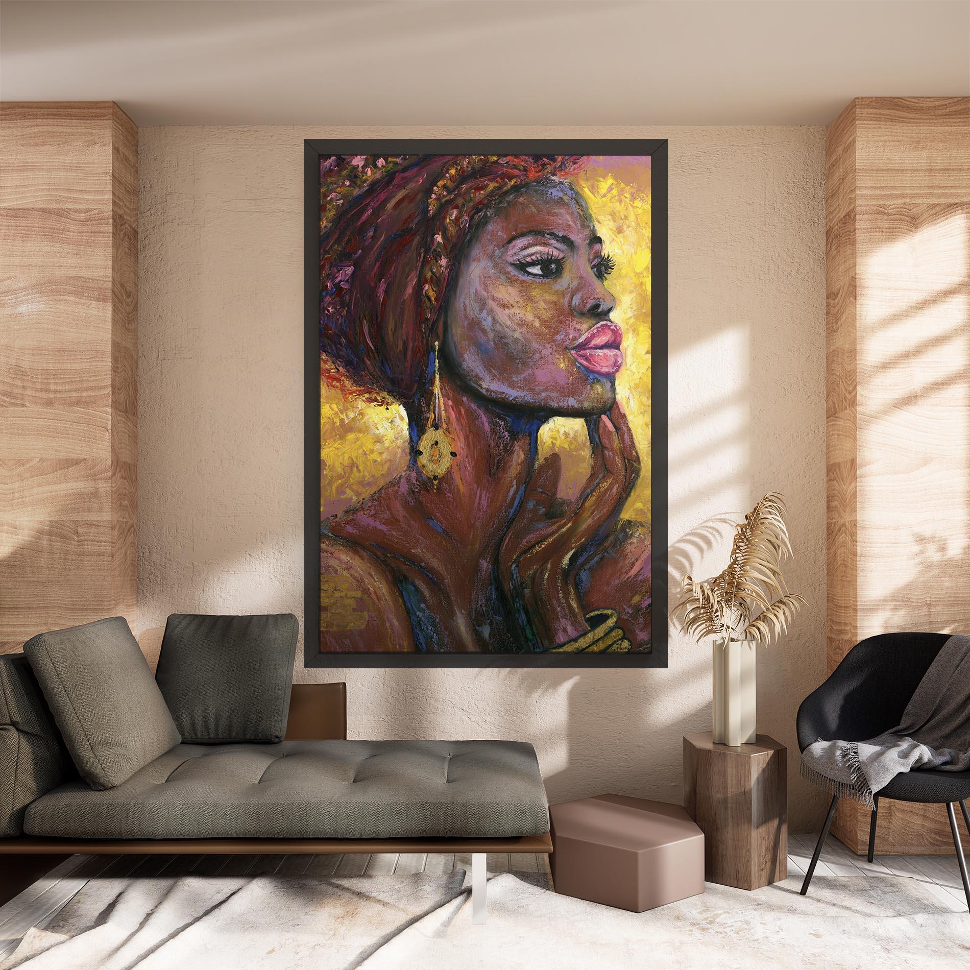 Tablou Canvas African Women mockup 8