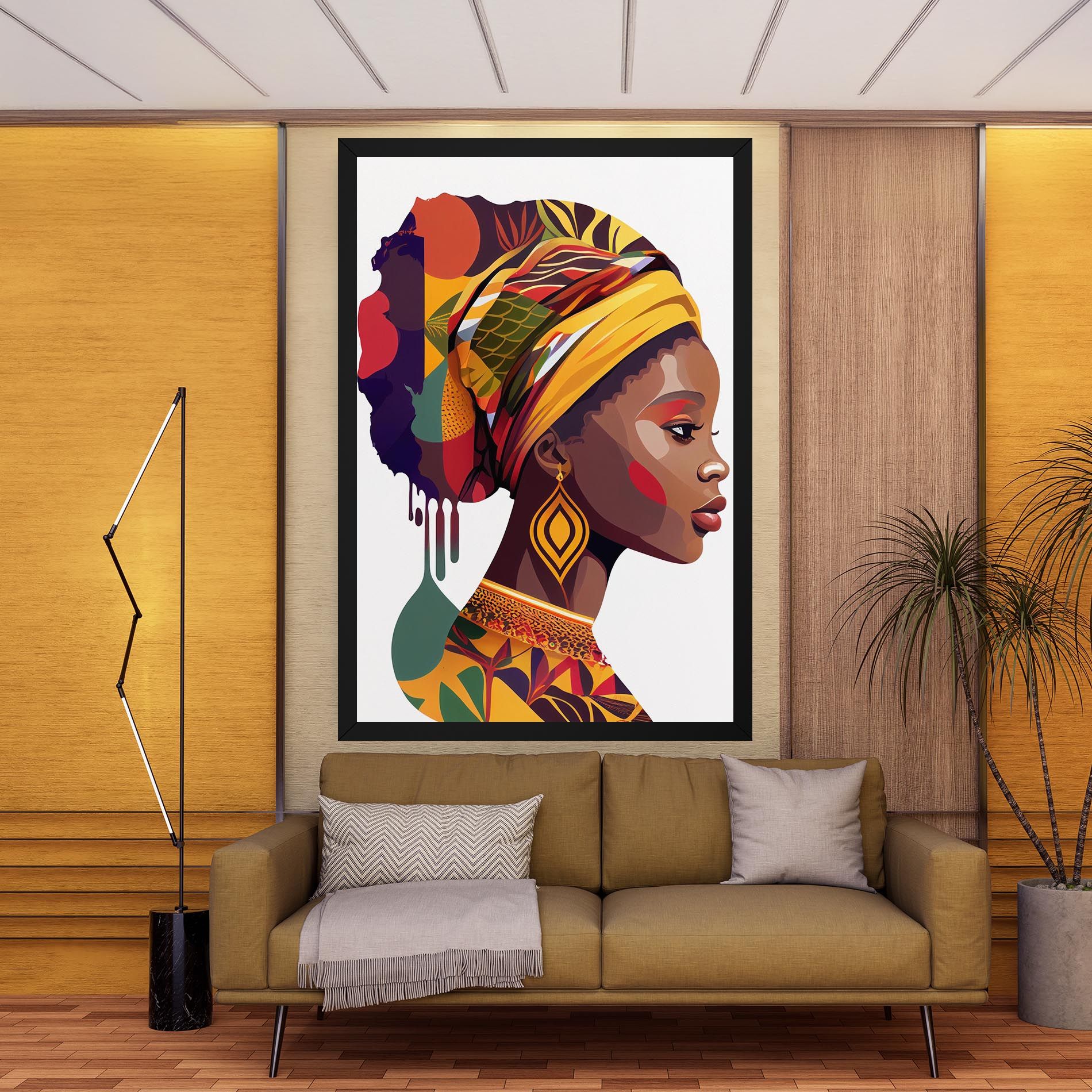 Colorful African mockup 9