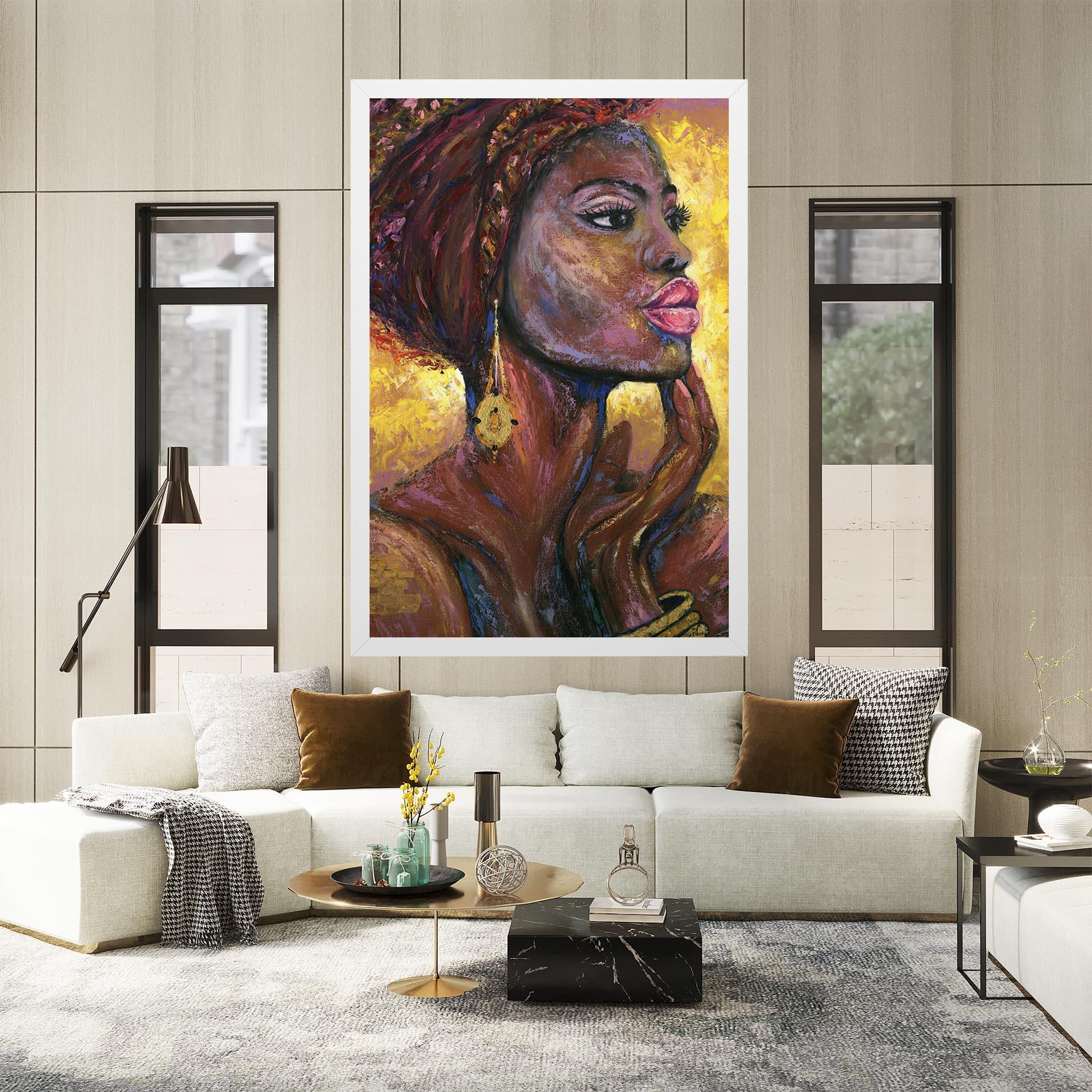 Tablou Canvas African Women mockup 2