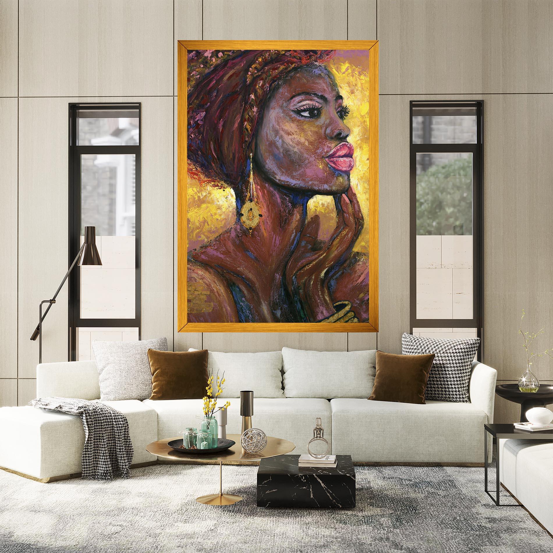 Tablou Canvas African Women mockup 2