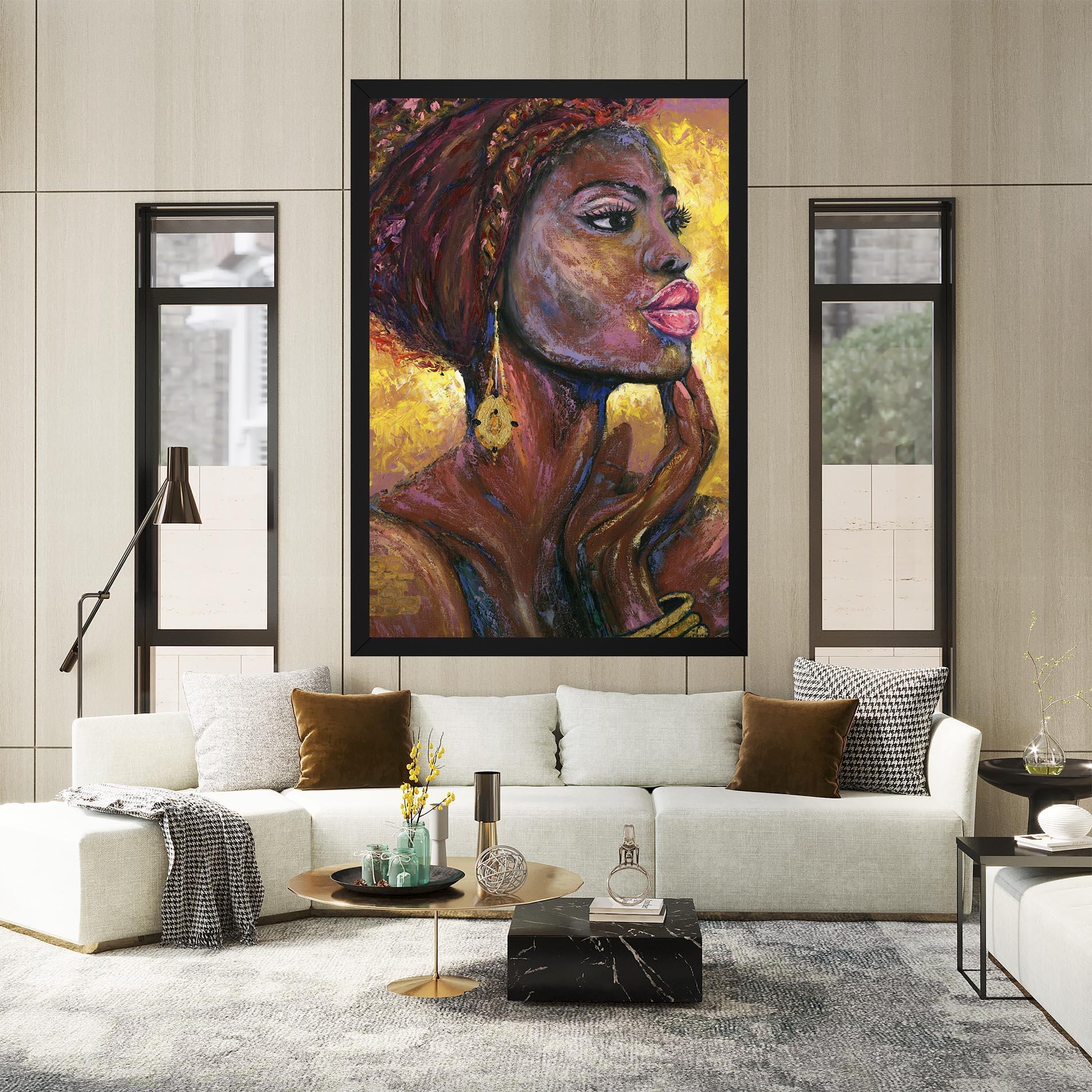 Tablou Canvas African Women mockup 2