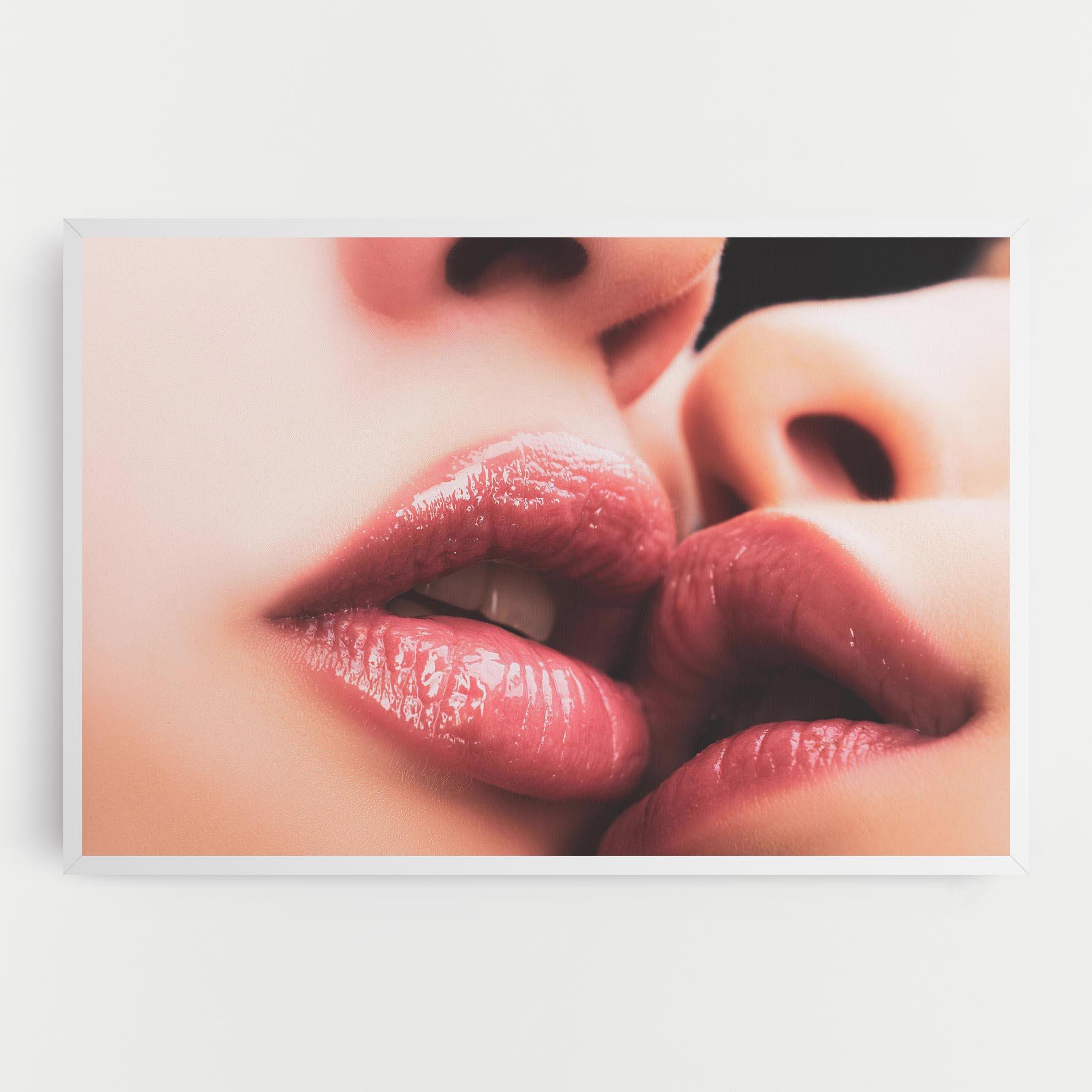 Tablou Canvas Beautiful Lips mockup 0