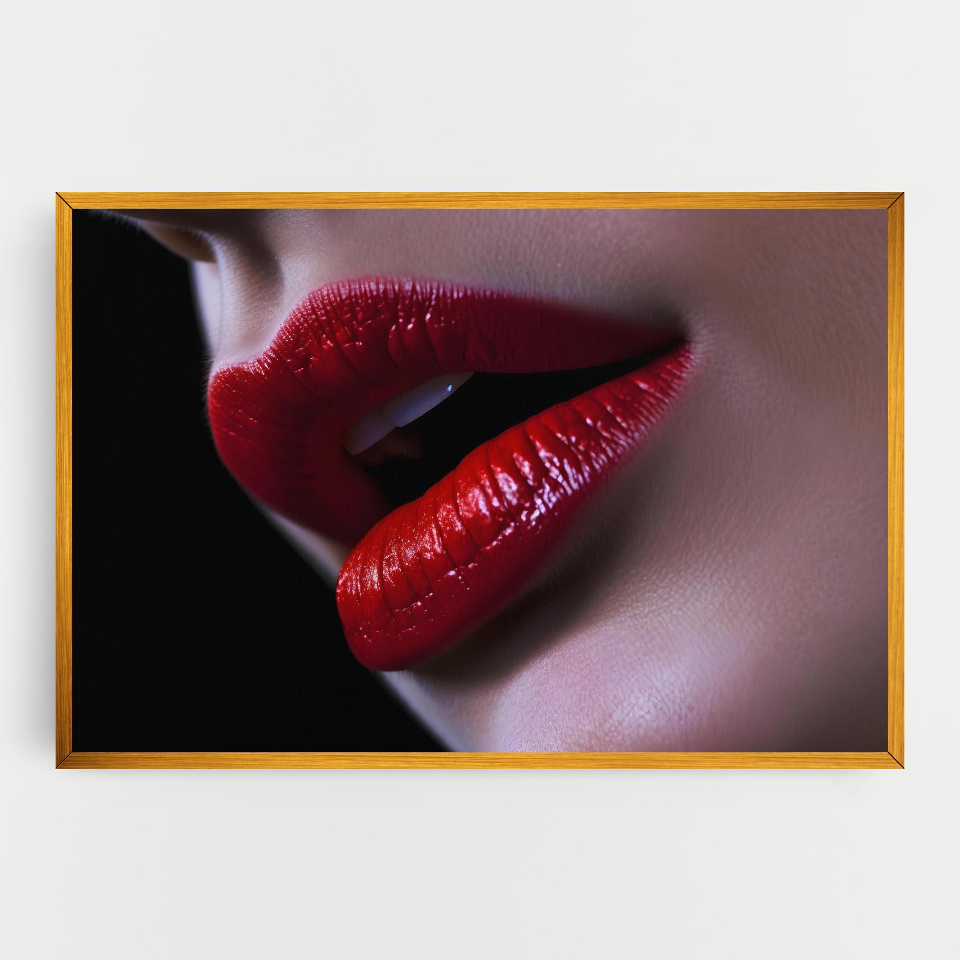 Tablou Canvas Close Up Woman mockup 0