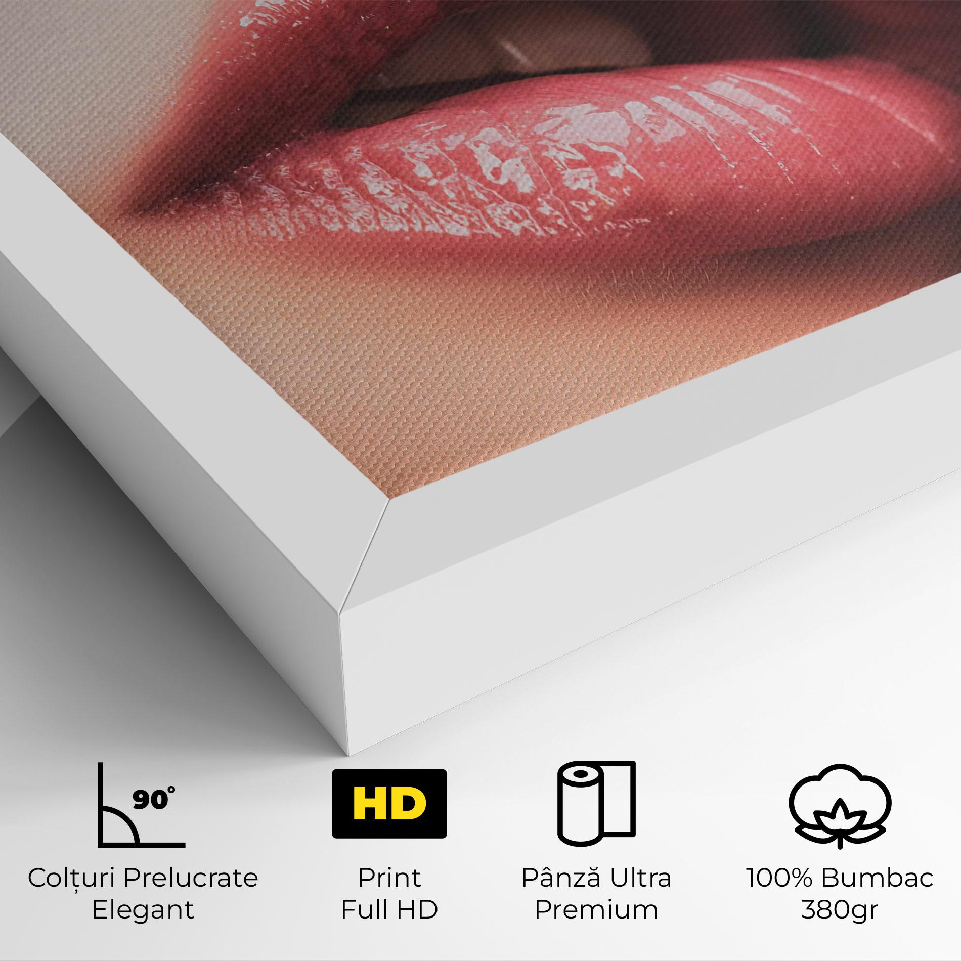 Tablou Canvas Beautiful Lips mockup 4