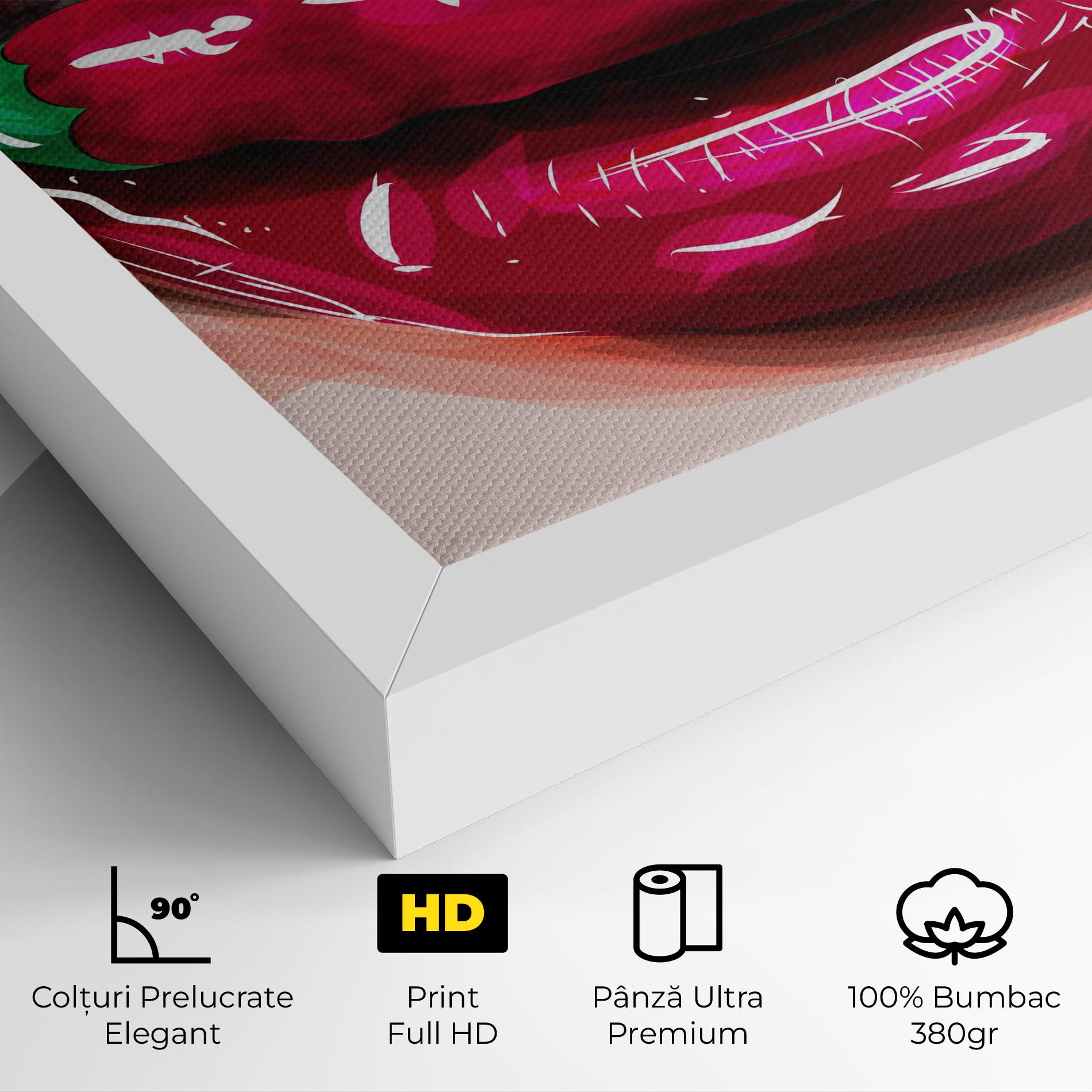 Tablou Canvas Chilli Lips mockup 4