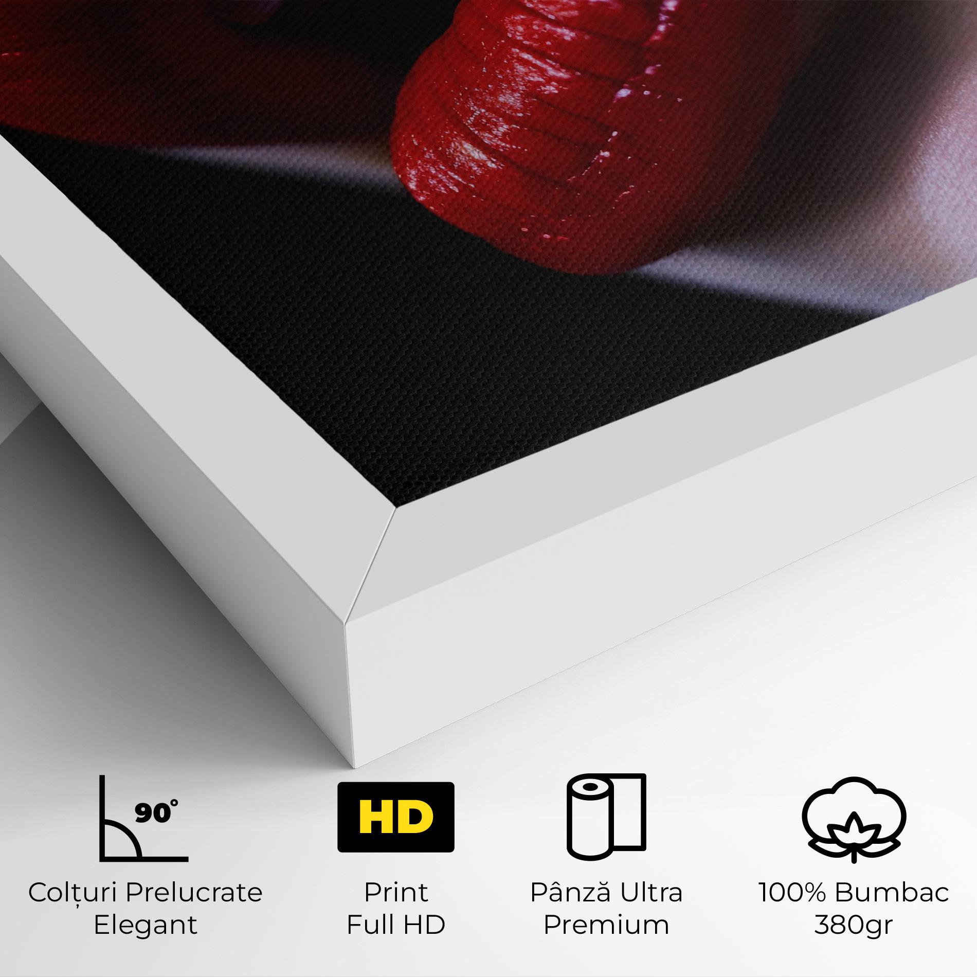 Tablou Canvas Close Up Woman mockup 4