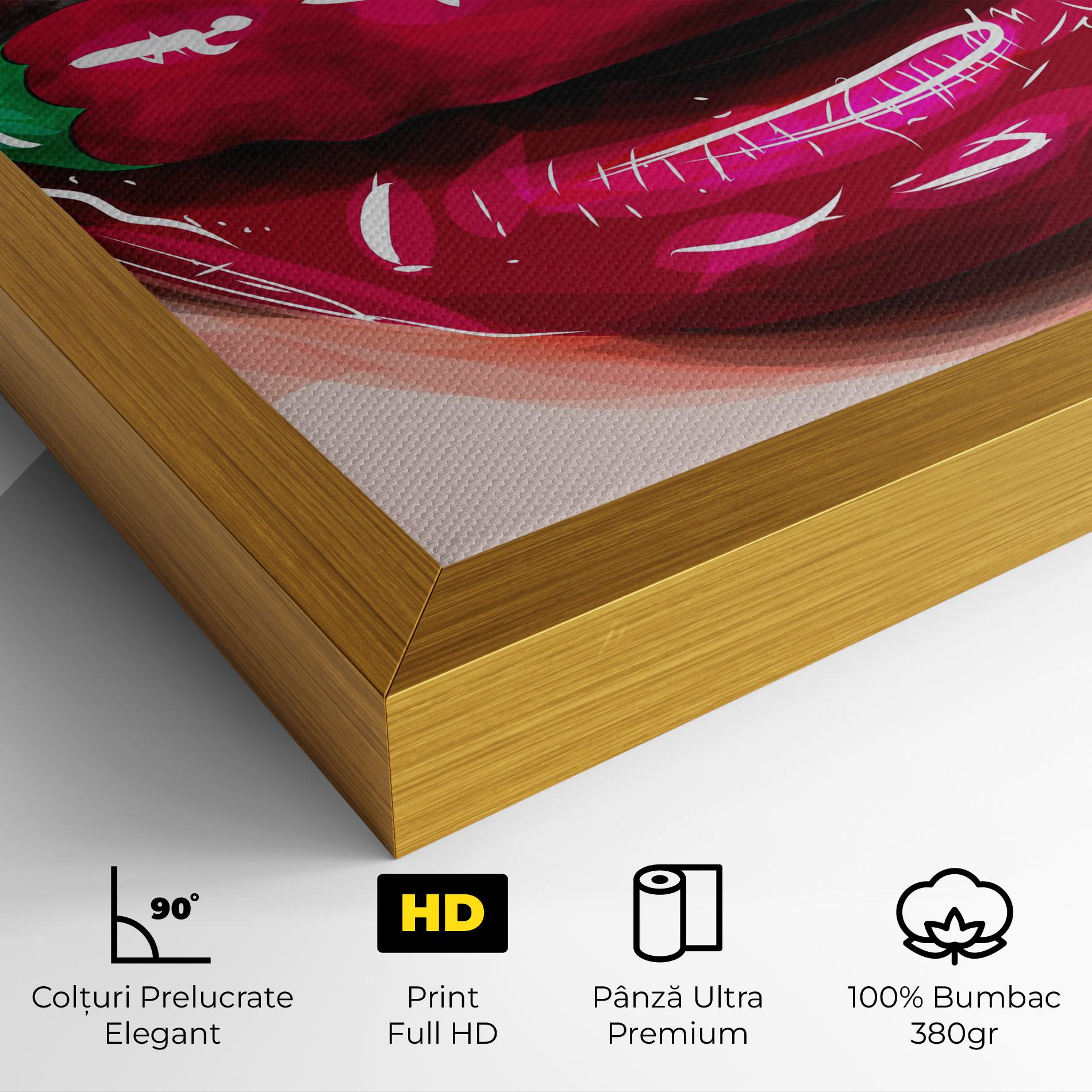 Tablou Canvas Chilli Lips mockup 4