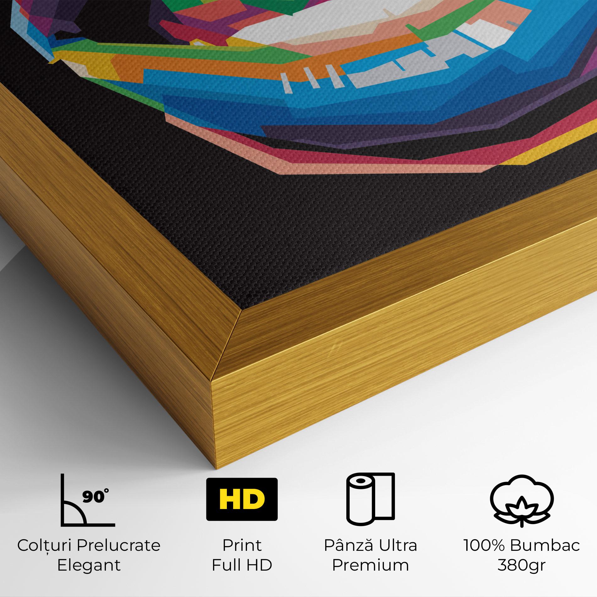 Tablou Canvas Lips Toungue mockup 4