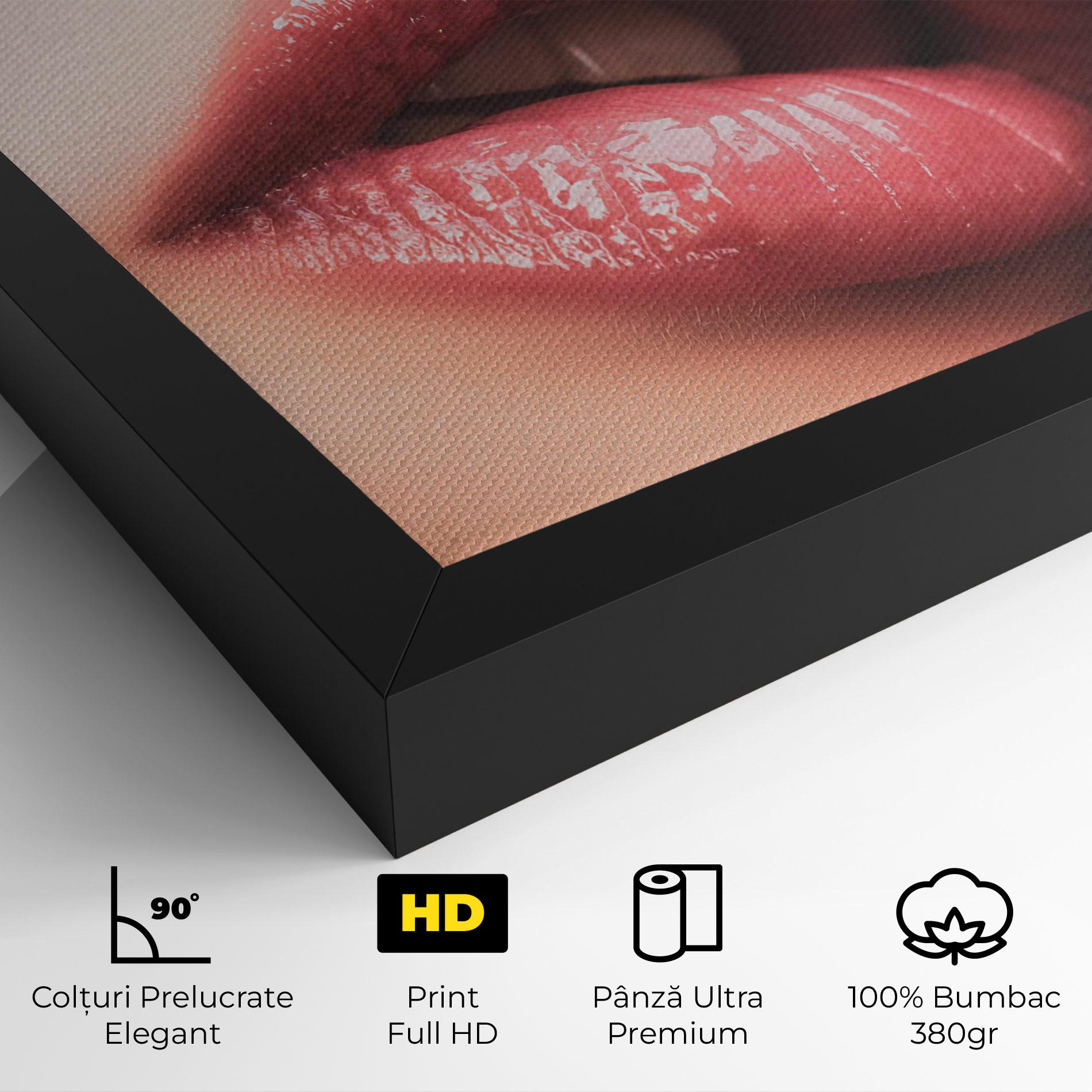 Tablou Canvas Beautiful Lips mockup 4