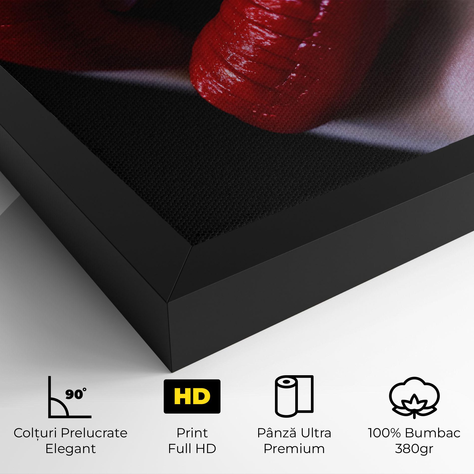 Tablou Canvas Close Up Woman mockup 4