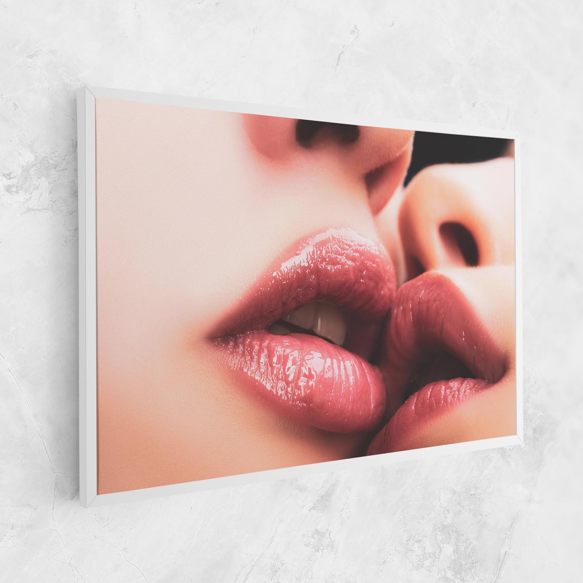 Tablou Canvas Beautiful Lips mockup 1