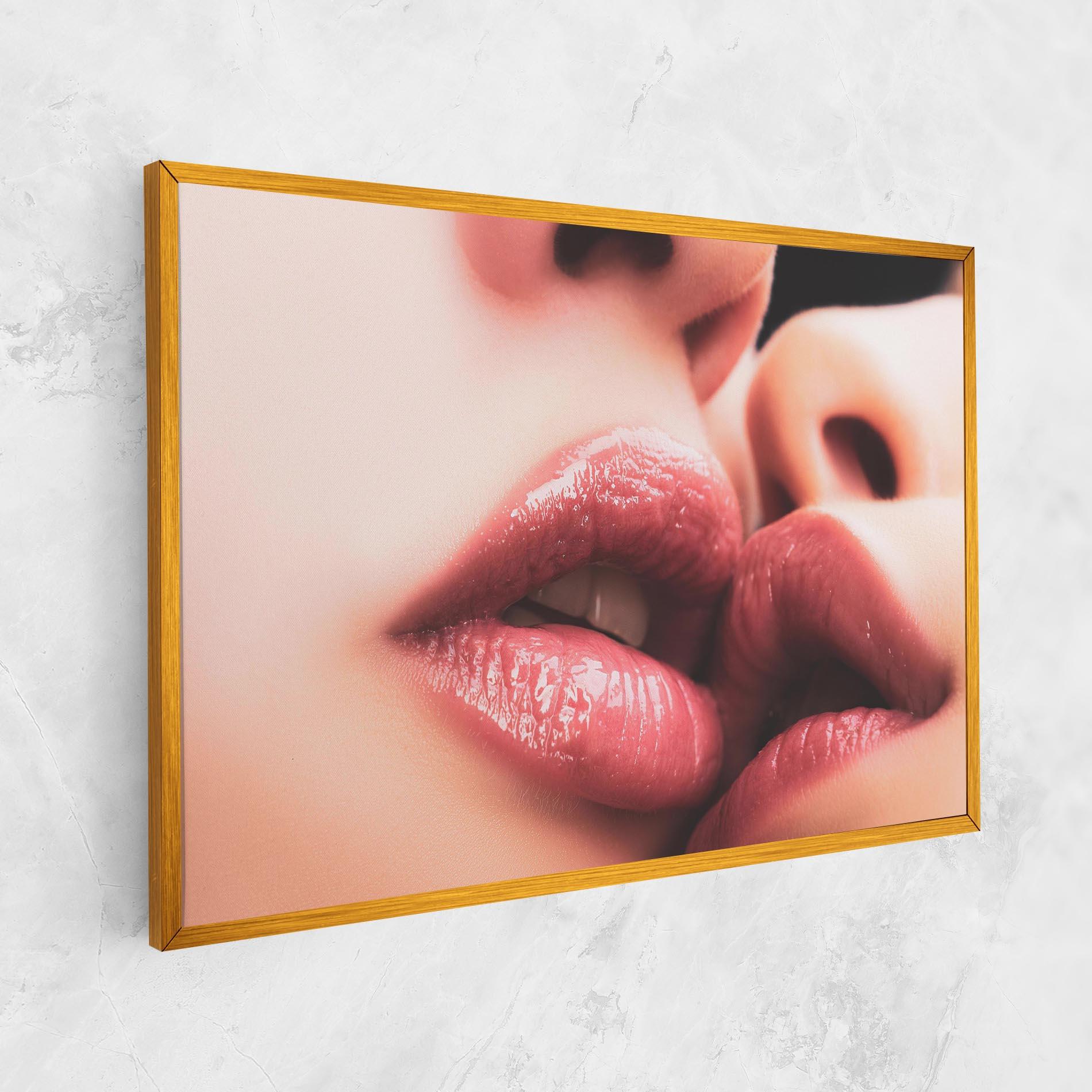 Tablou Canvas Beautiful Lips mockup 1