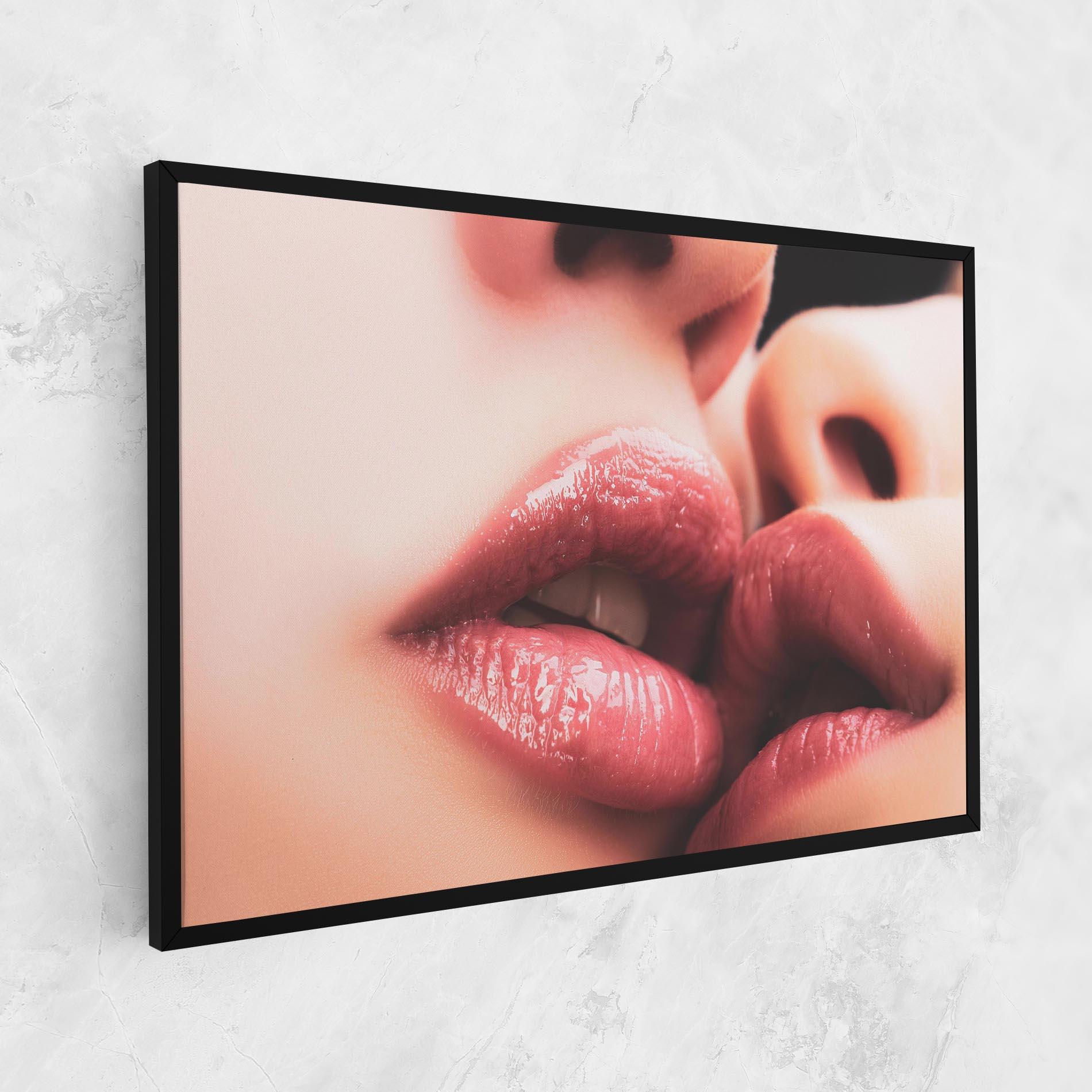 Tablou Canvas Beautiful Lips mockup 1