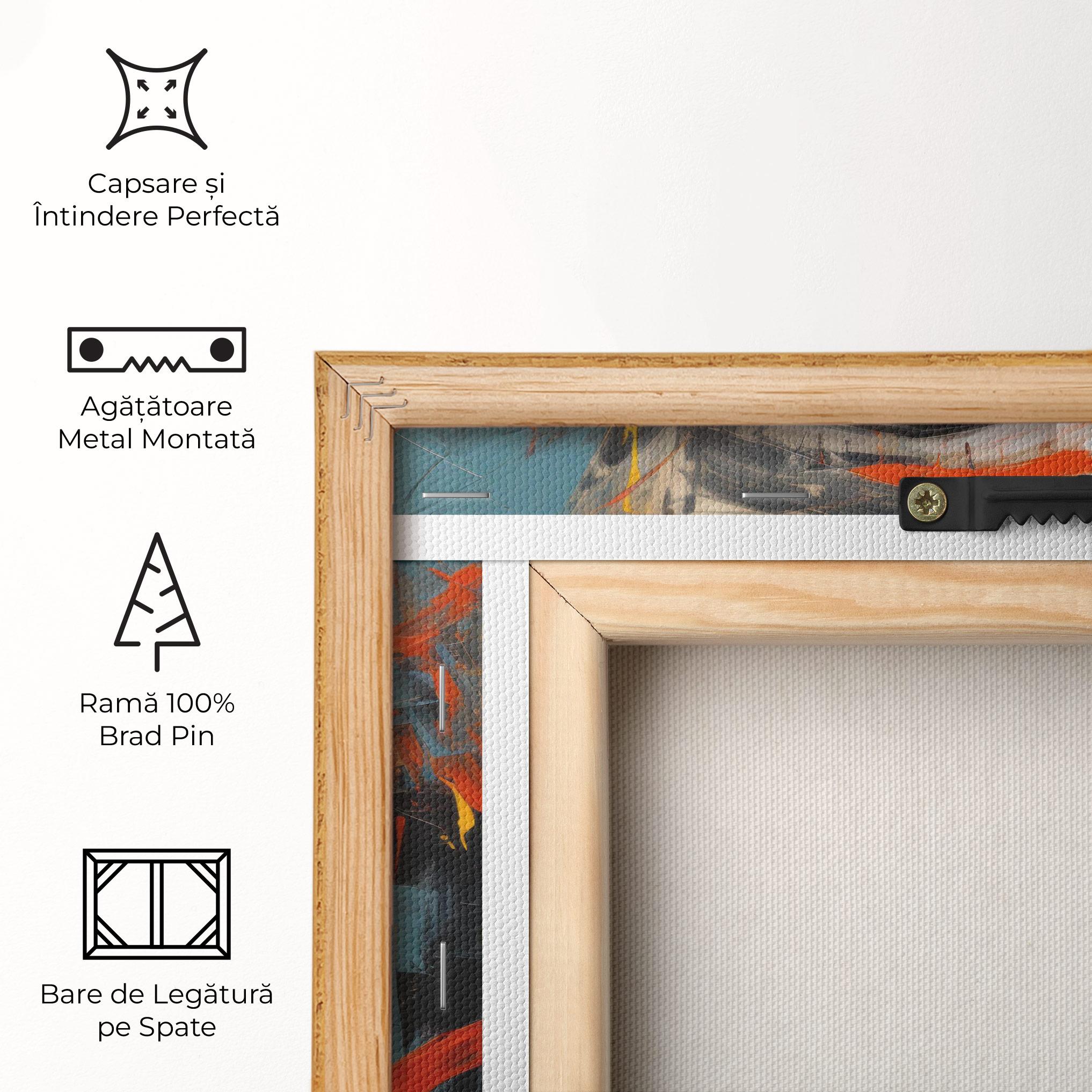 Tablou Canvas Abstract Woman Lips mockup 5