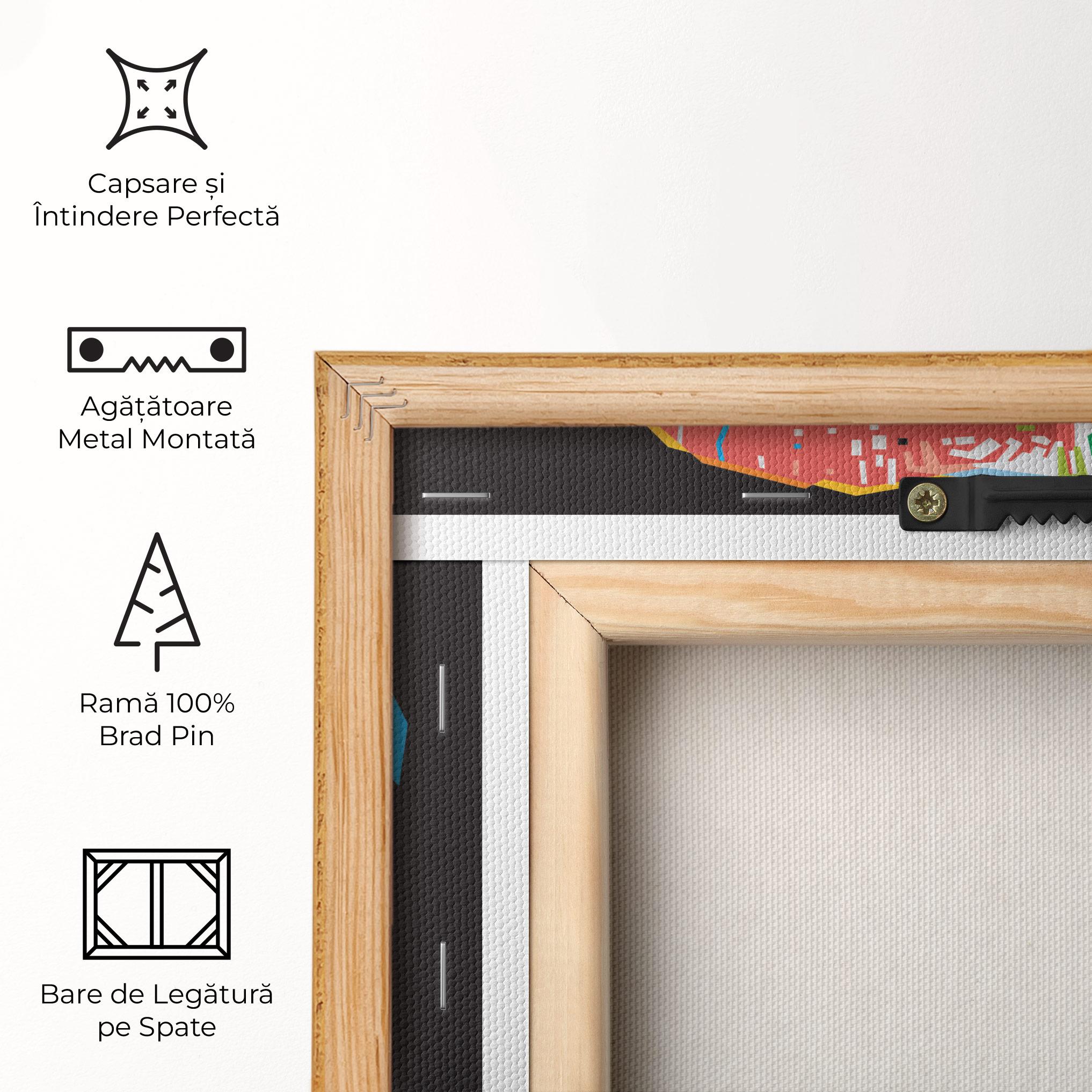 Tablou Canvas Lips Toungue mockup 5