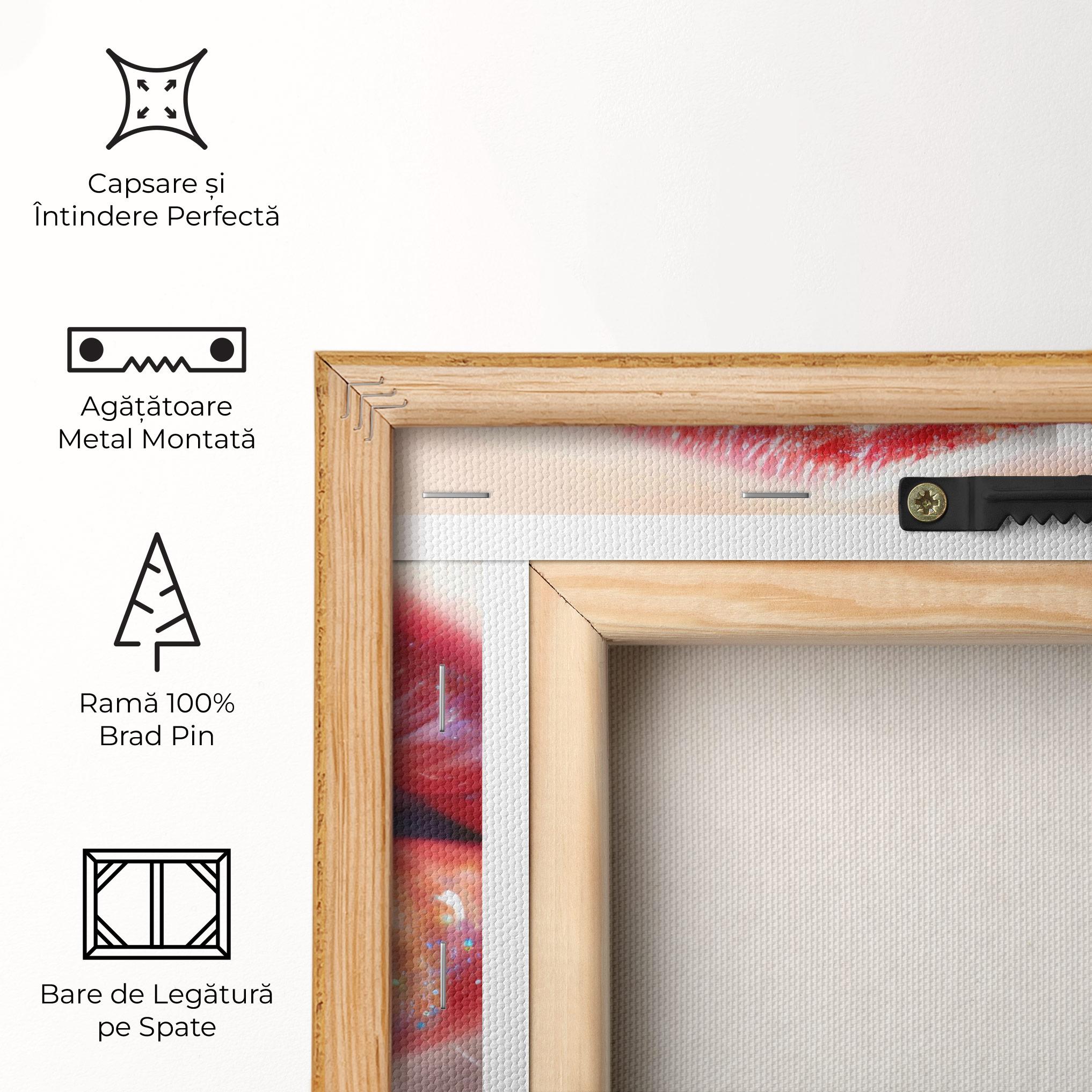 Tablou Canvas Red Pretty Lips mockup 5