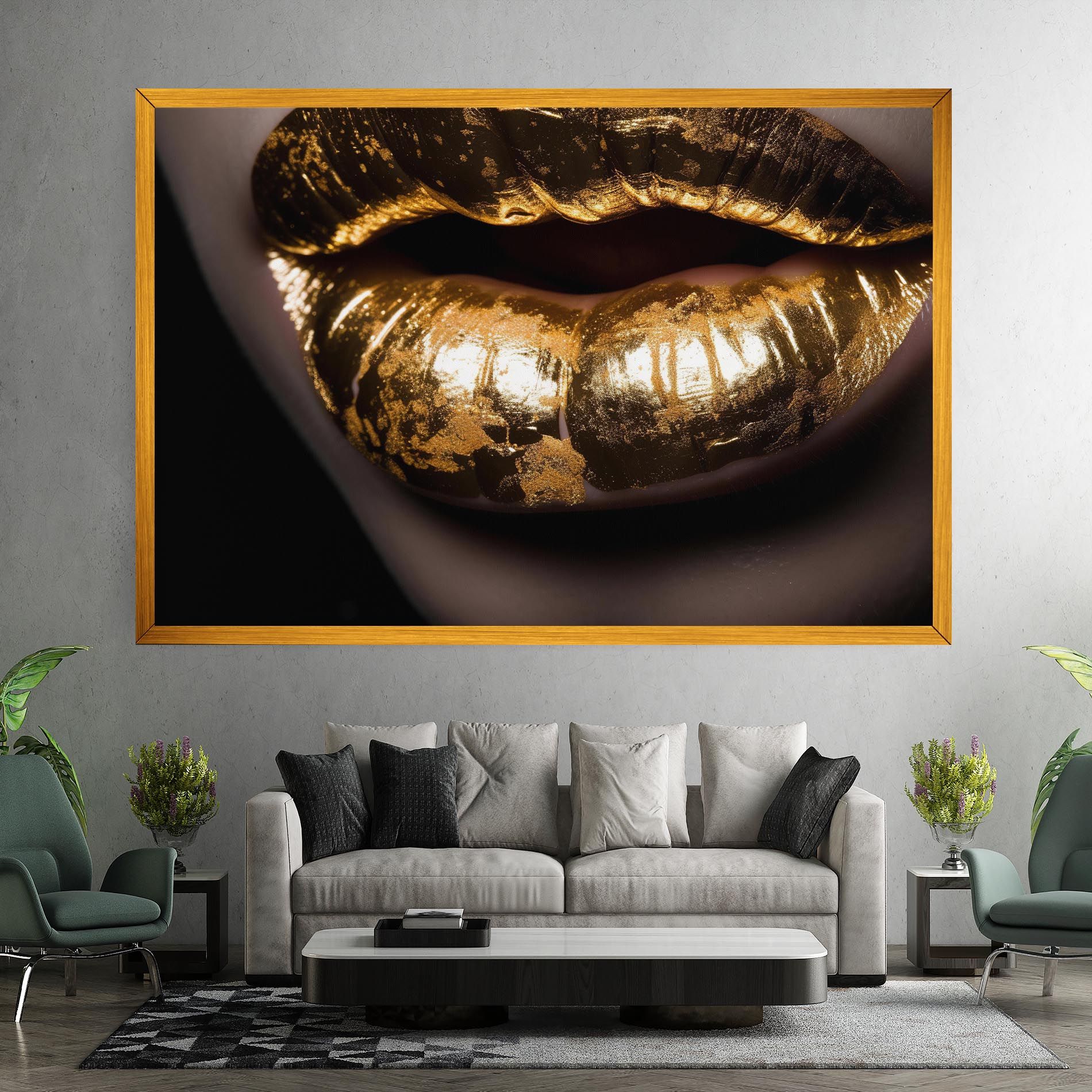 Big Gold Lips mockup 7