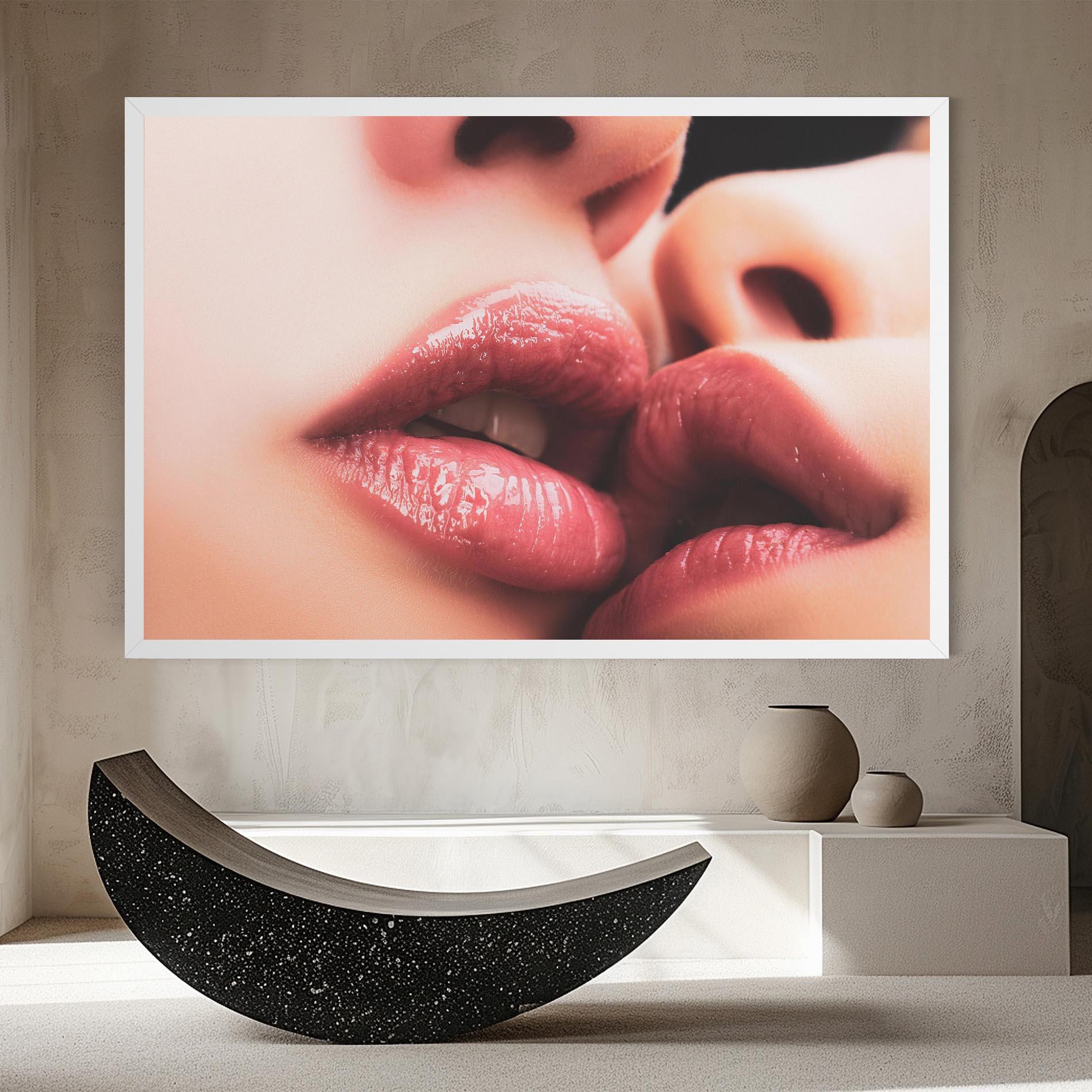 Tablou Canvas Beautiful Lips mockup 8