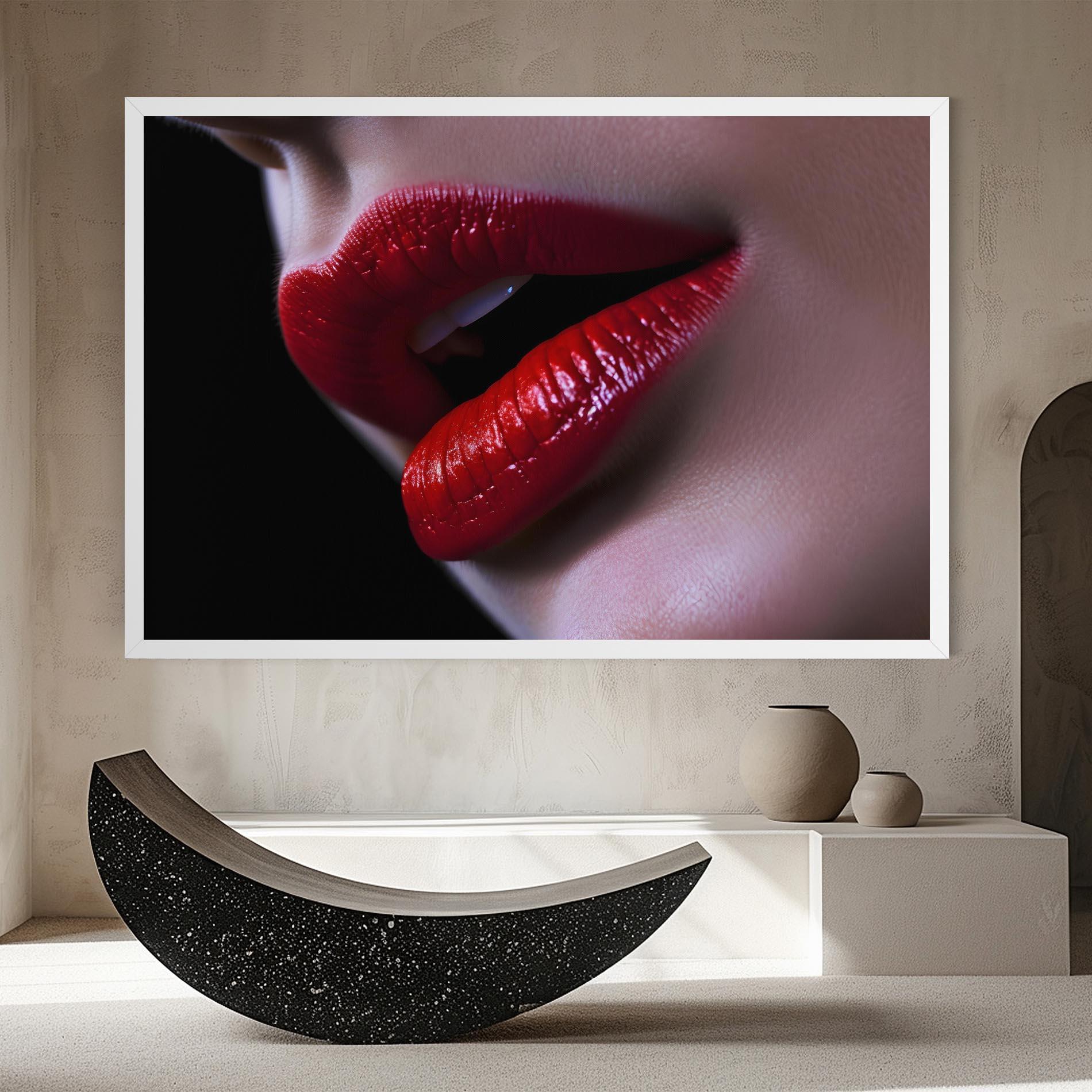 Tablou Canvas Close Up Woman mockup 8