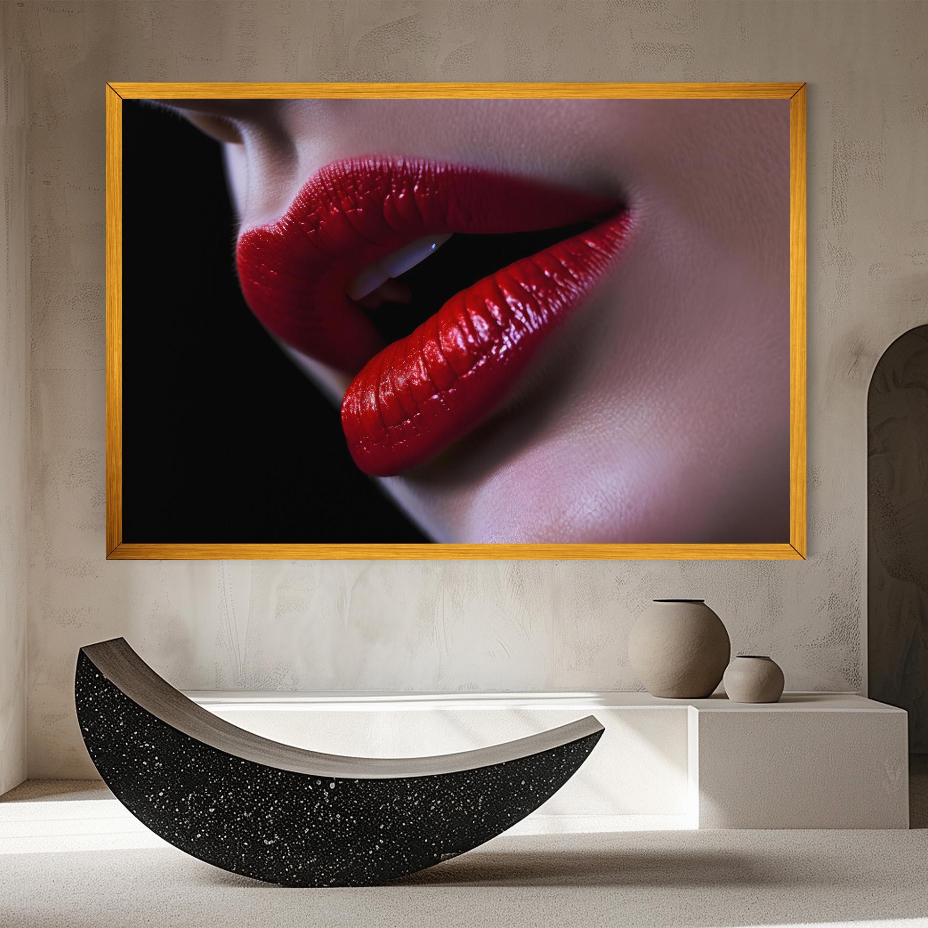 Tablou Canvas Close Up Woman mockup 8