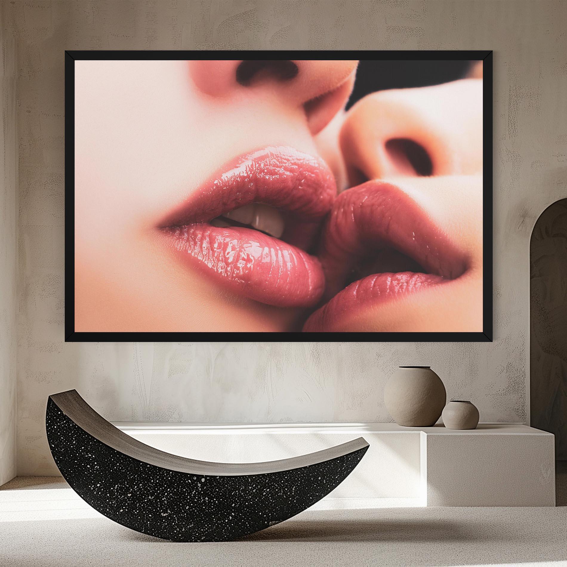 Tablou Canvas Beautiful Lips mockup 8