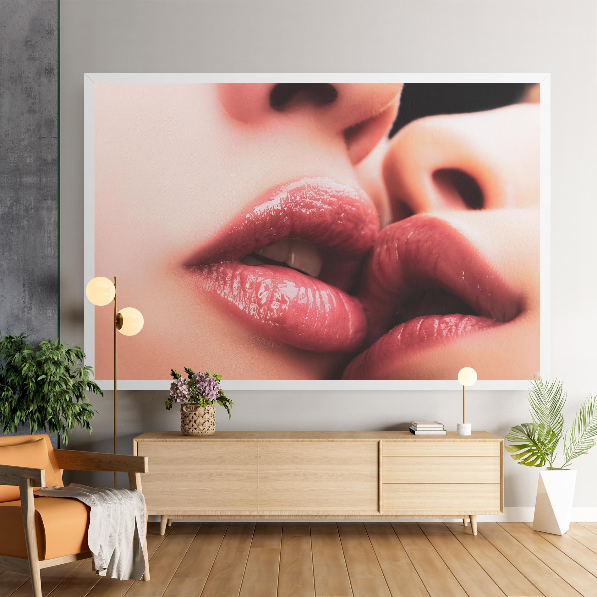 Tablou Canvas Beautiful Lips mockup 9